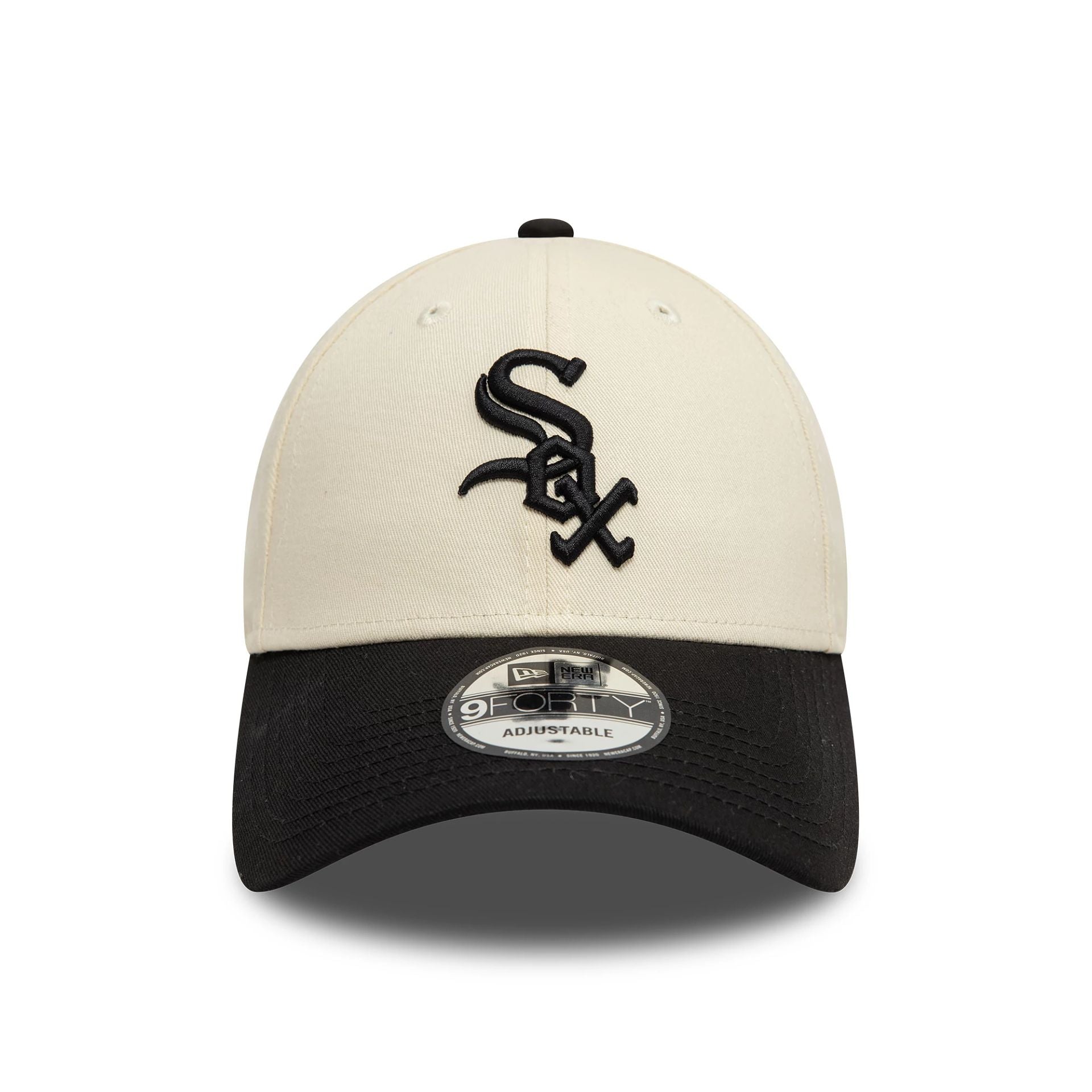 Chicago White Sox Colour Block Cream 9FORTY Adjustable Cap