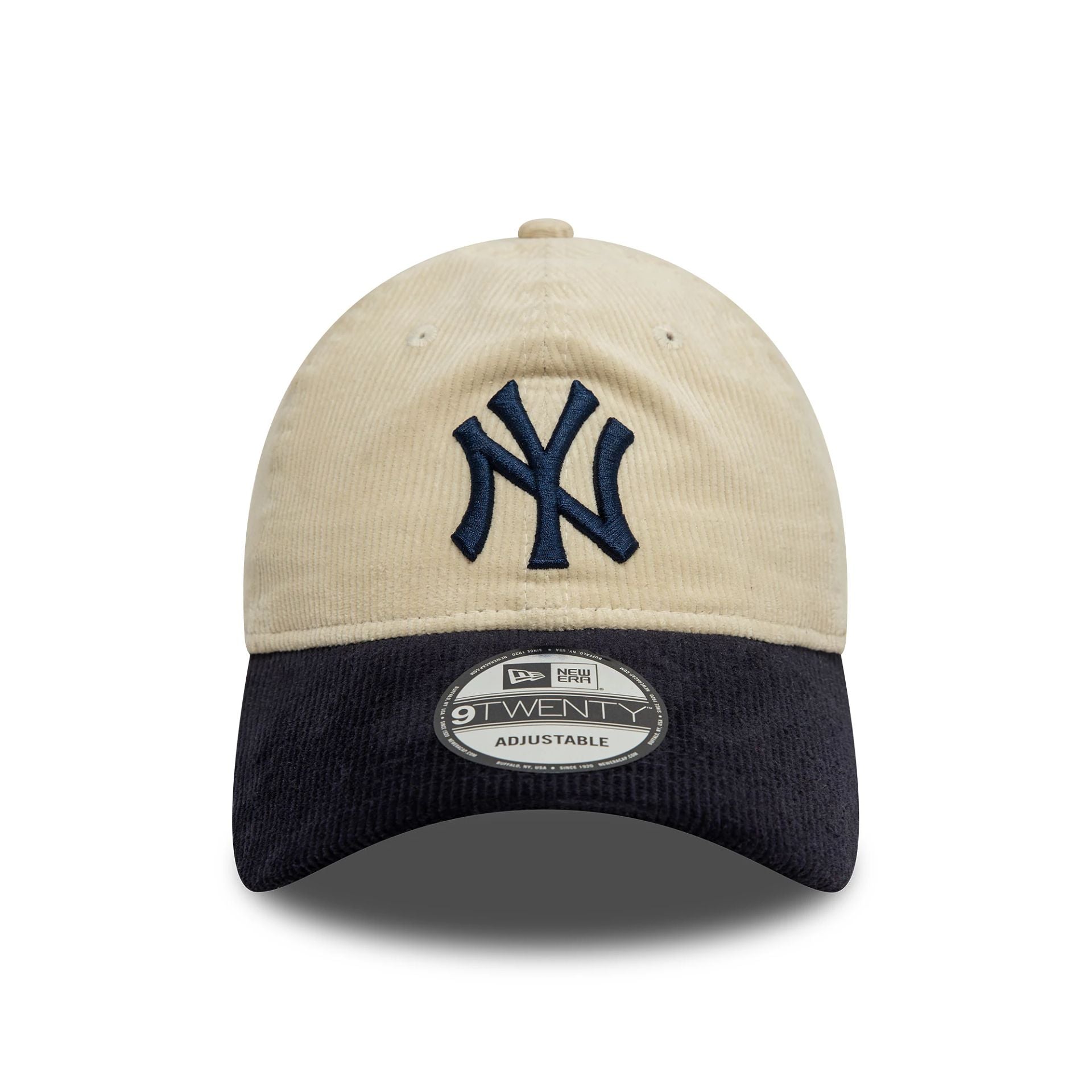 New York Yankees Block Cord Cream 9TWENTY Adjustable Cap