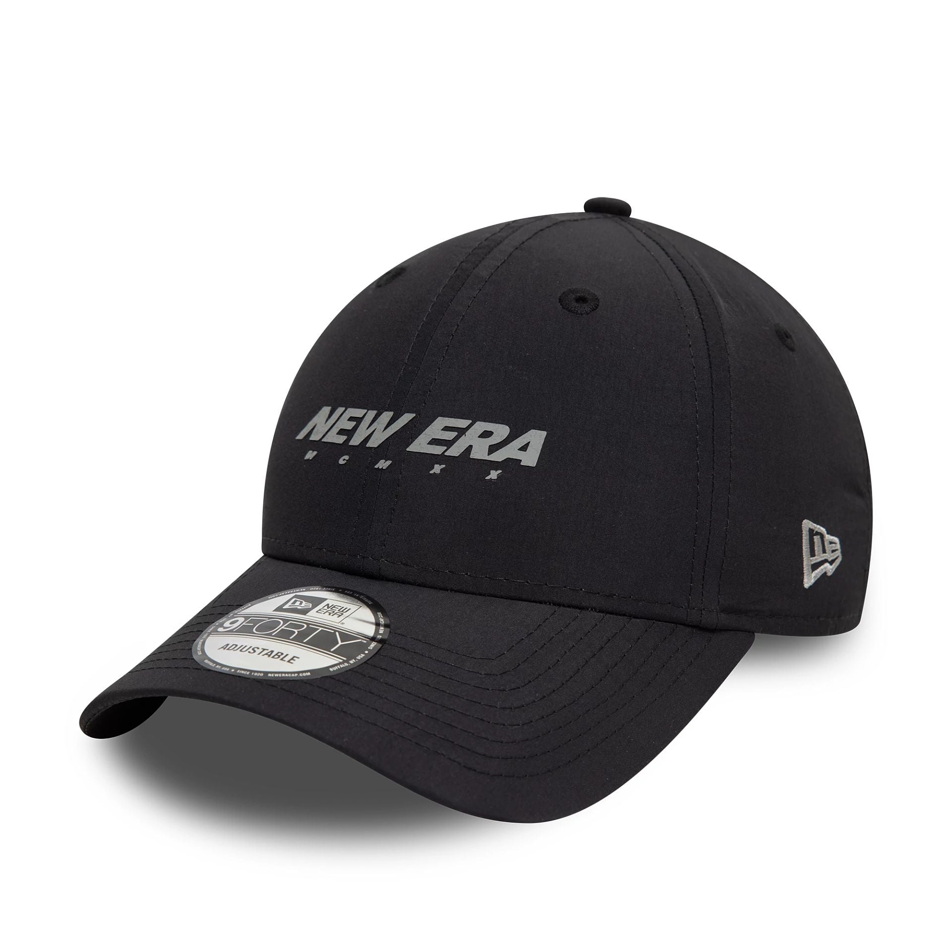 New Era MCMXX Tech Black 9FORTY Adjustable Cap