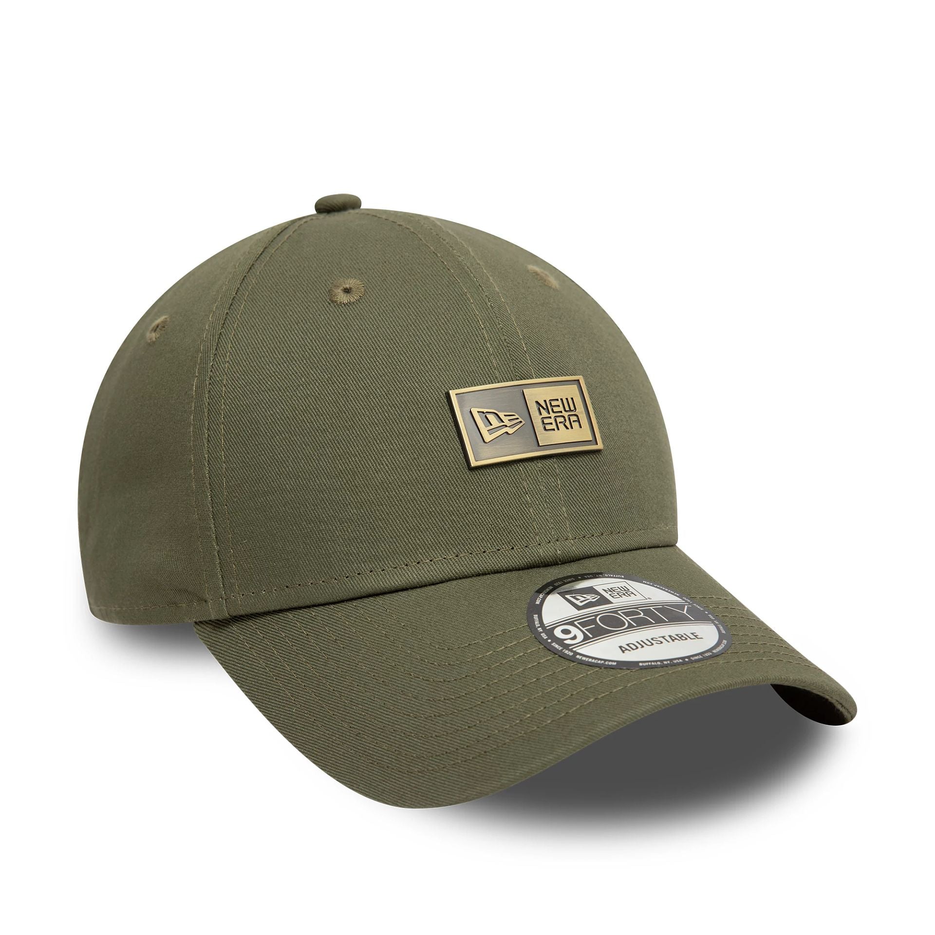 New Era Badge Green 9FORTY Adjustable Cap