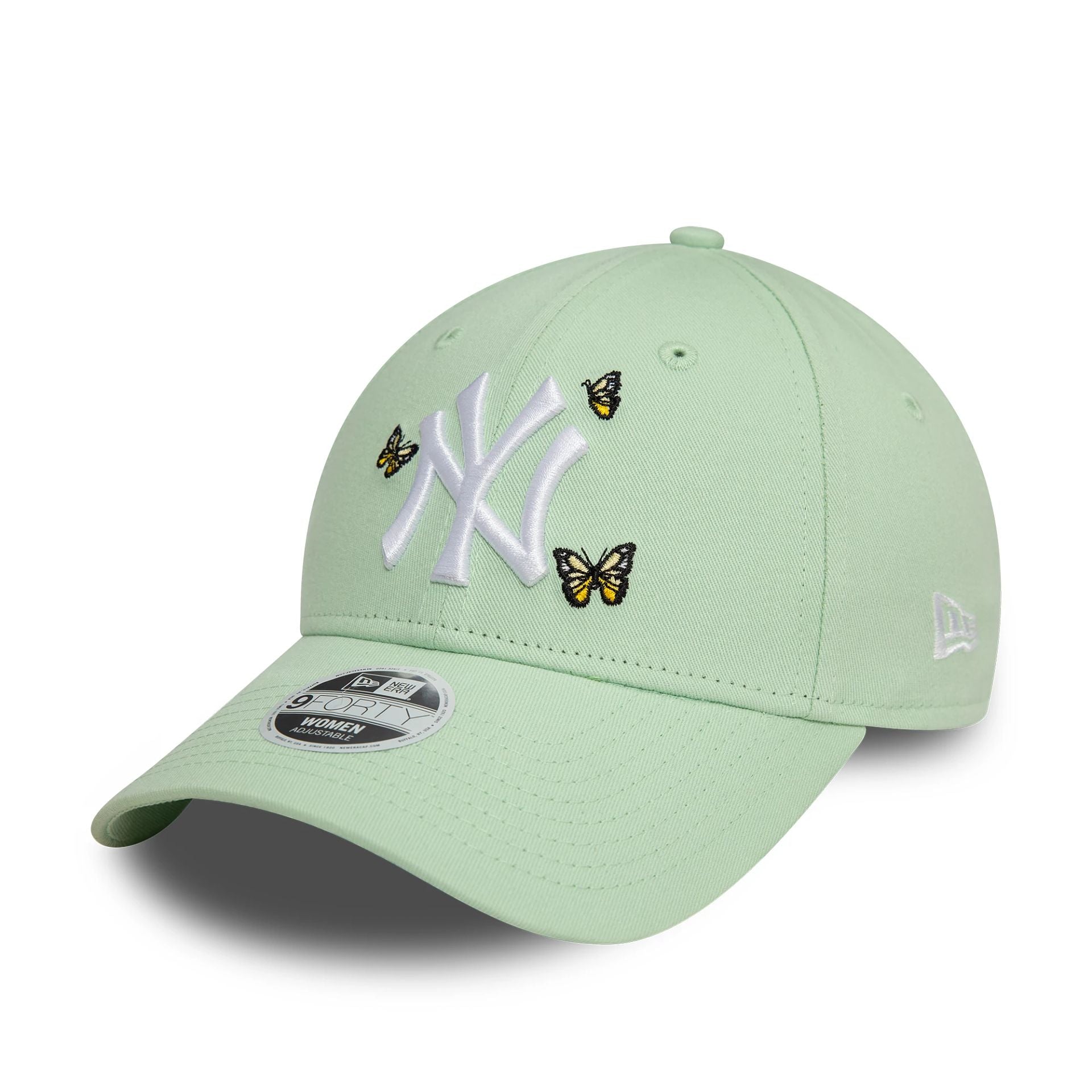 New York Yankees Womens Icon Pastel Green 9FORTY Adjustable Cap