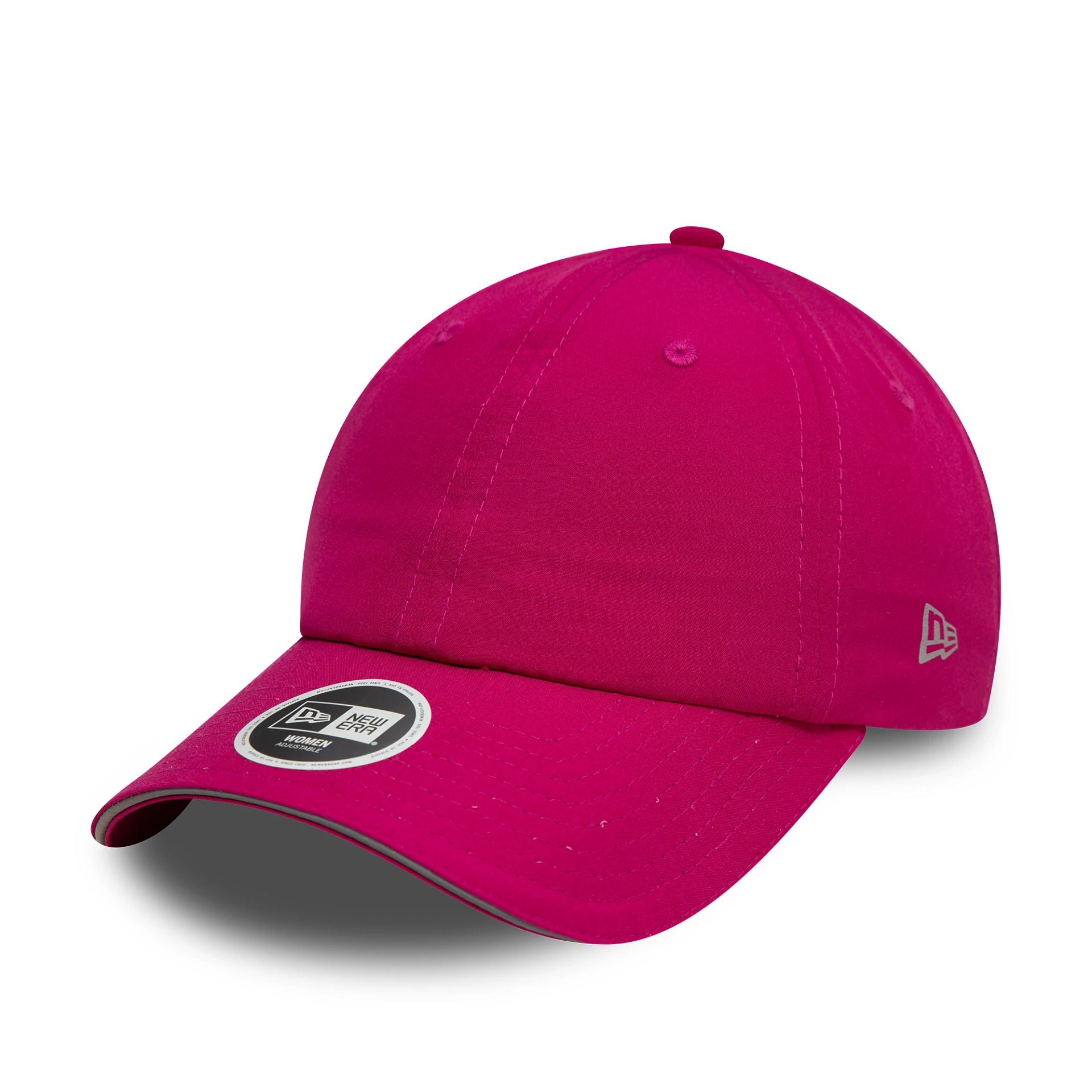 Womens New Era Pink Open Back Adjustable Cap