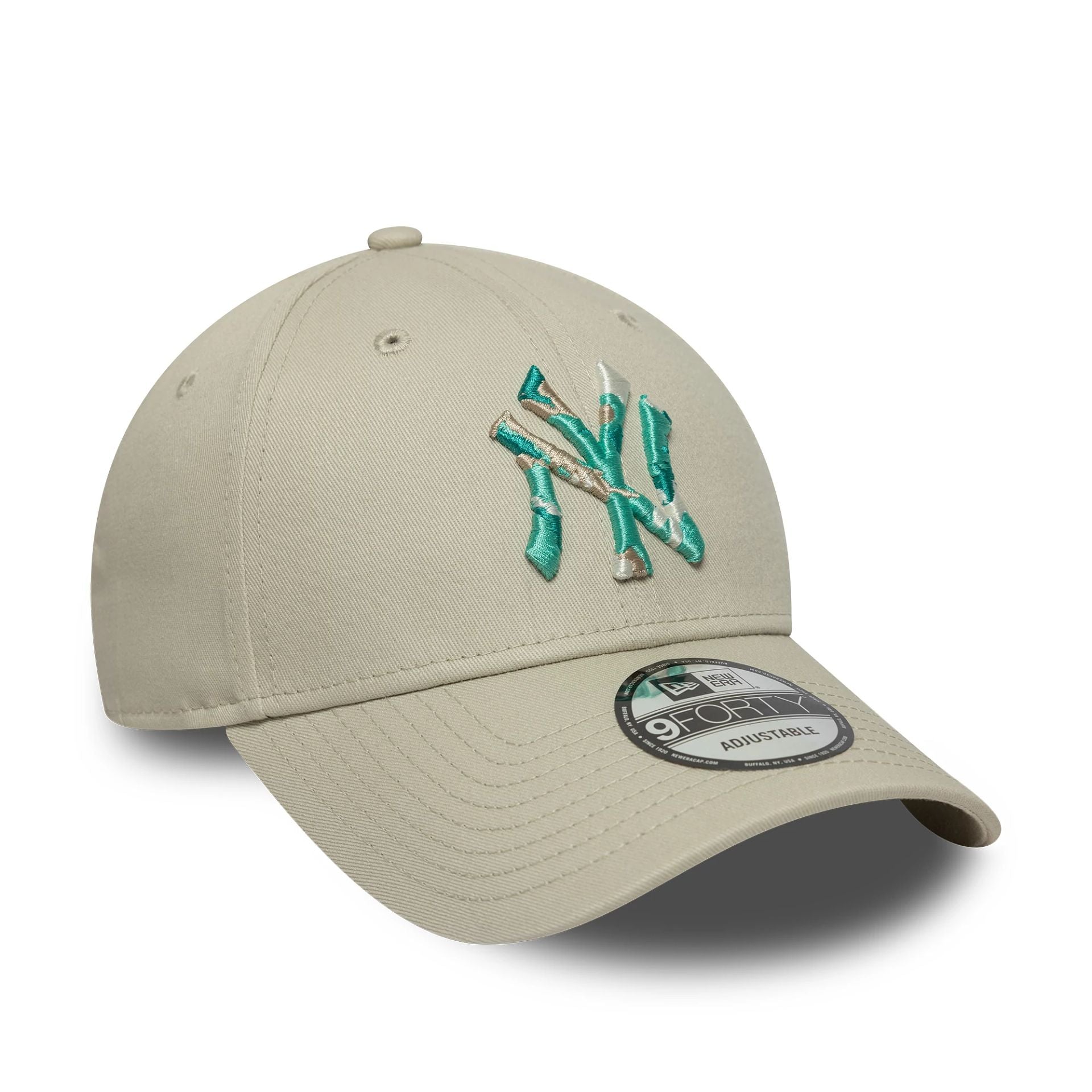 New York Yankees Seasonal Infill Cream 9FORTY Adjustable Cap