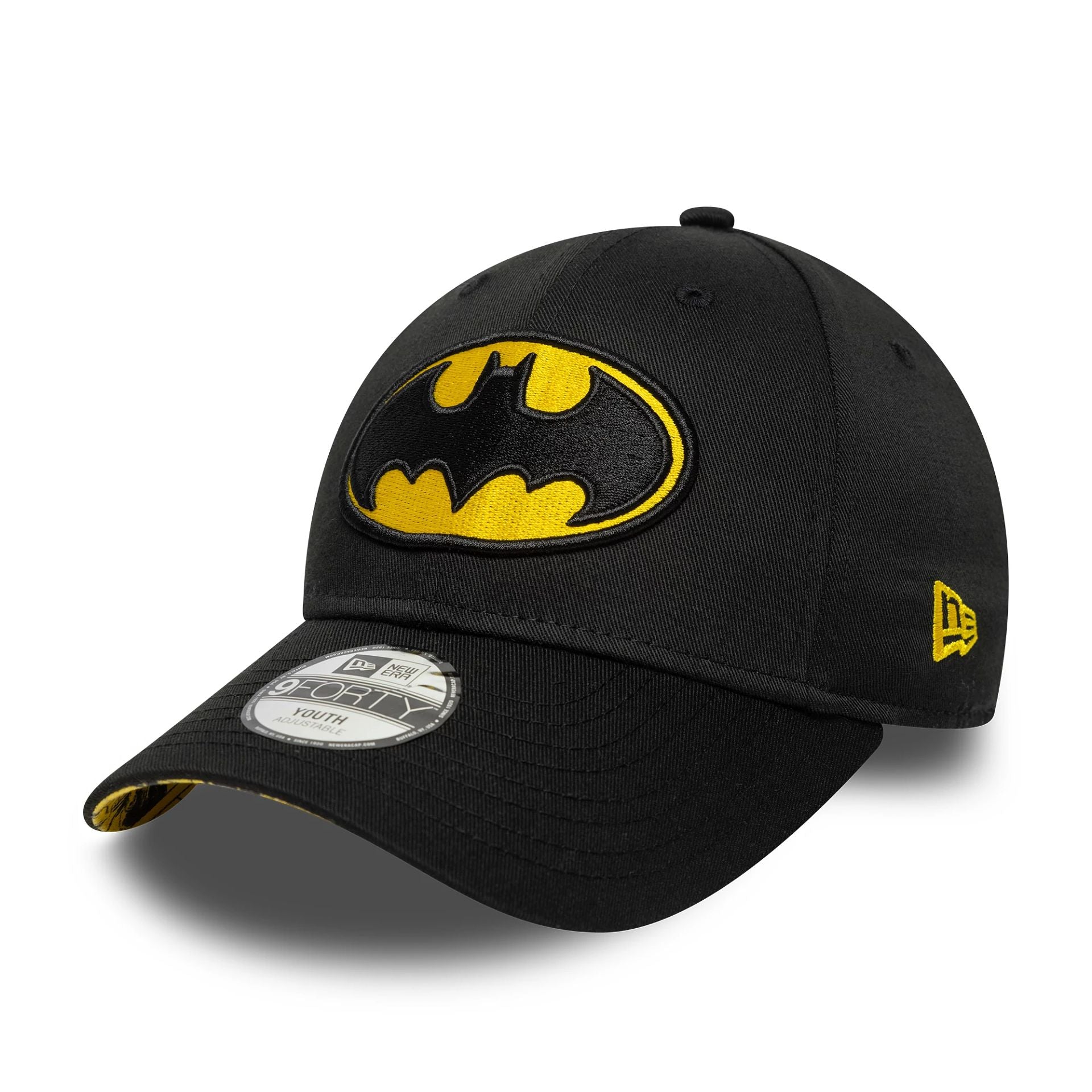 Youth DC Batman Black 9FORTY Adjustable Cap