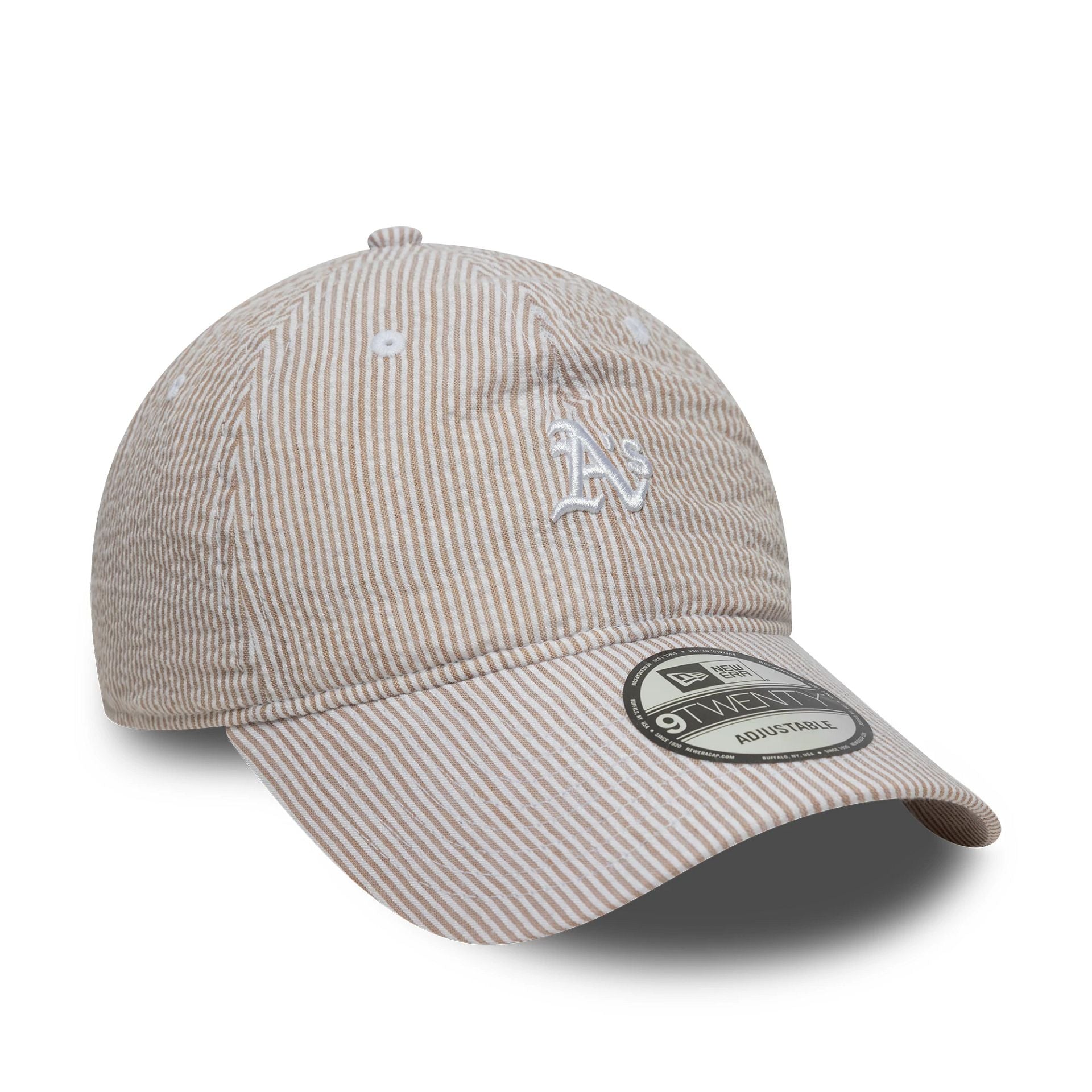 Athletics MLB Seersucker Light Beige 9TWENTY Adjustable Cap