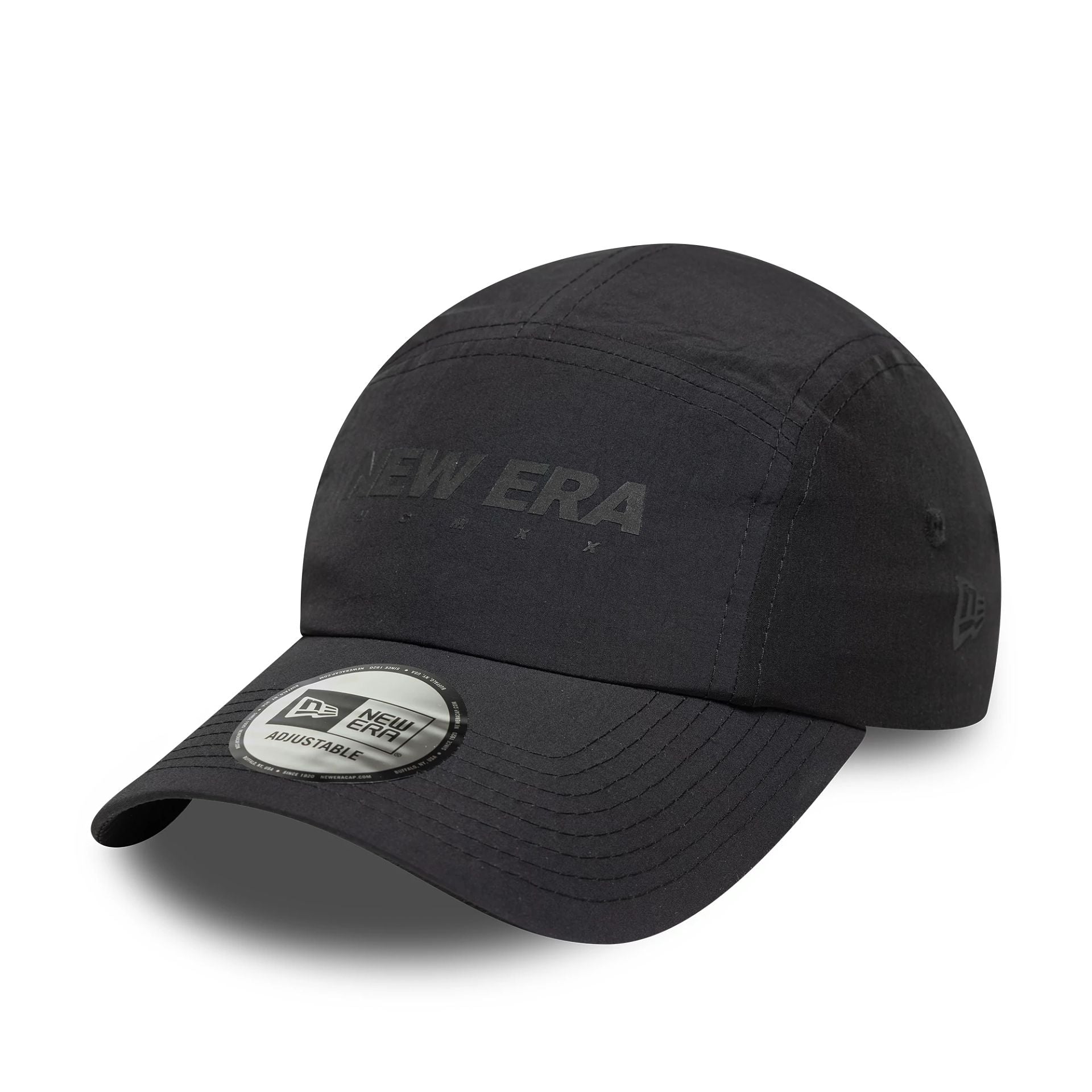 New Era Tech Black Runner Adjustable Cap - Main Image
