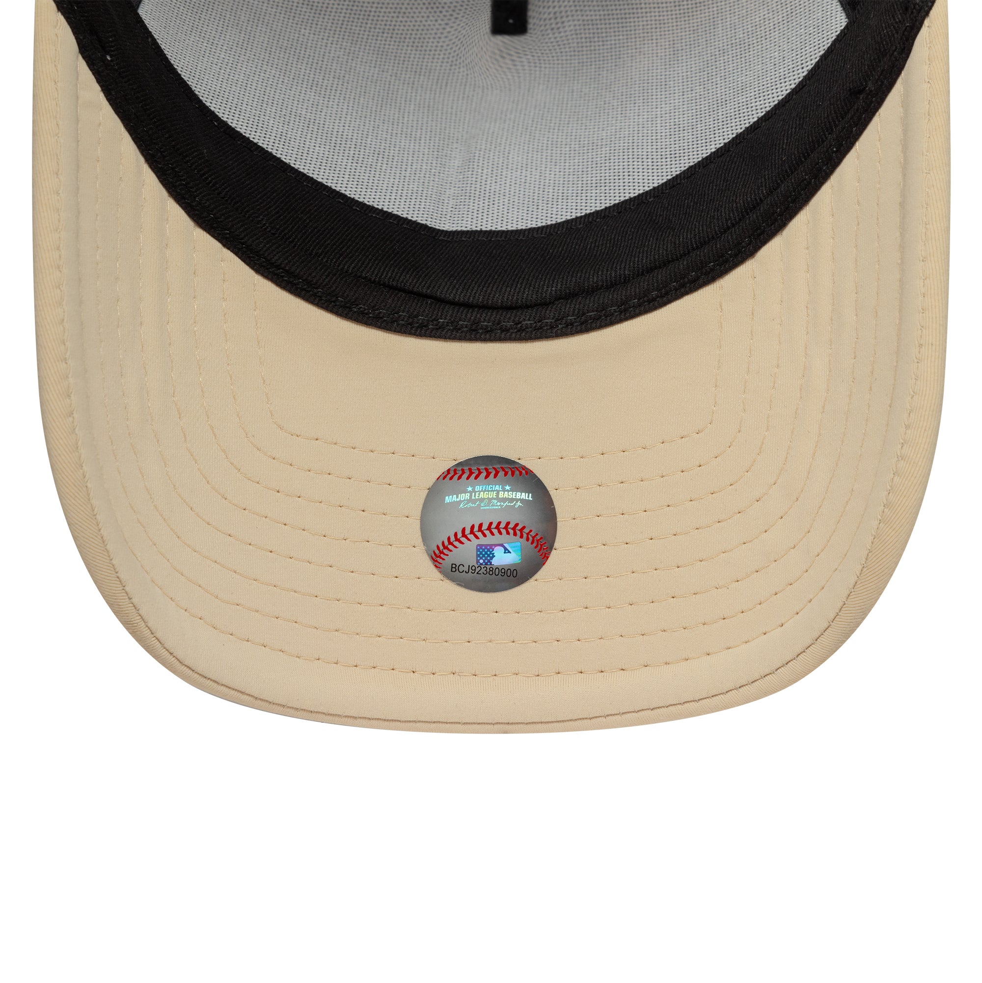 New York Yankees MLB Graphic Cream 9FORTY A-Frame Trucker Adjustable Cap