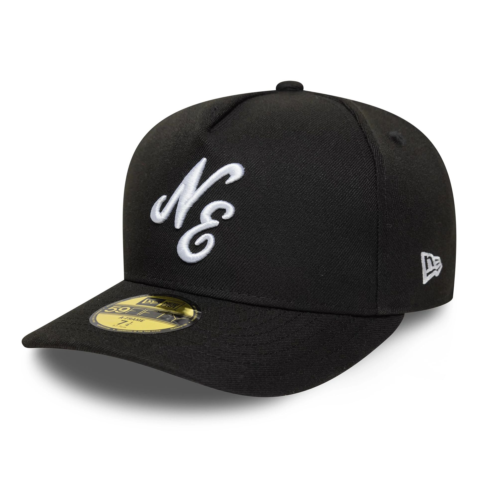 あさん　専用NEW New Era 59FIFTY Cap Black Buy New Era Script Black A-Frame 59FIFTY Fitted Cap @ Rs. 4,499