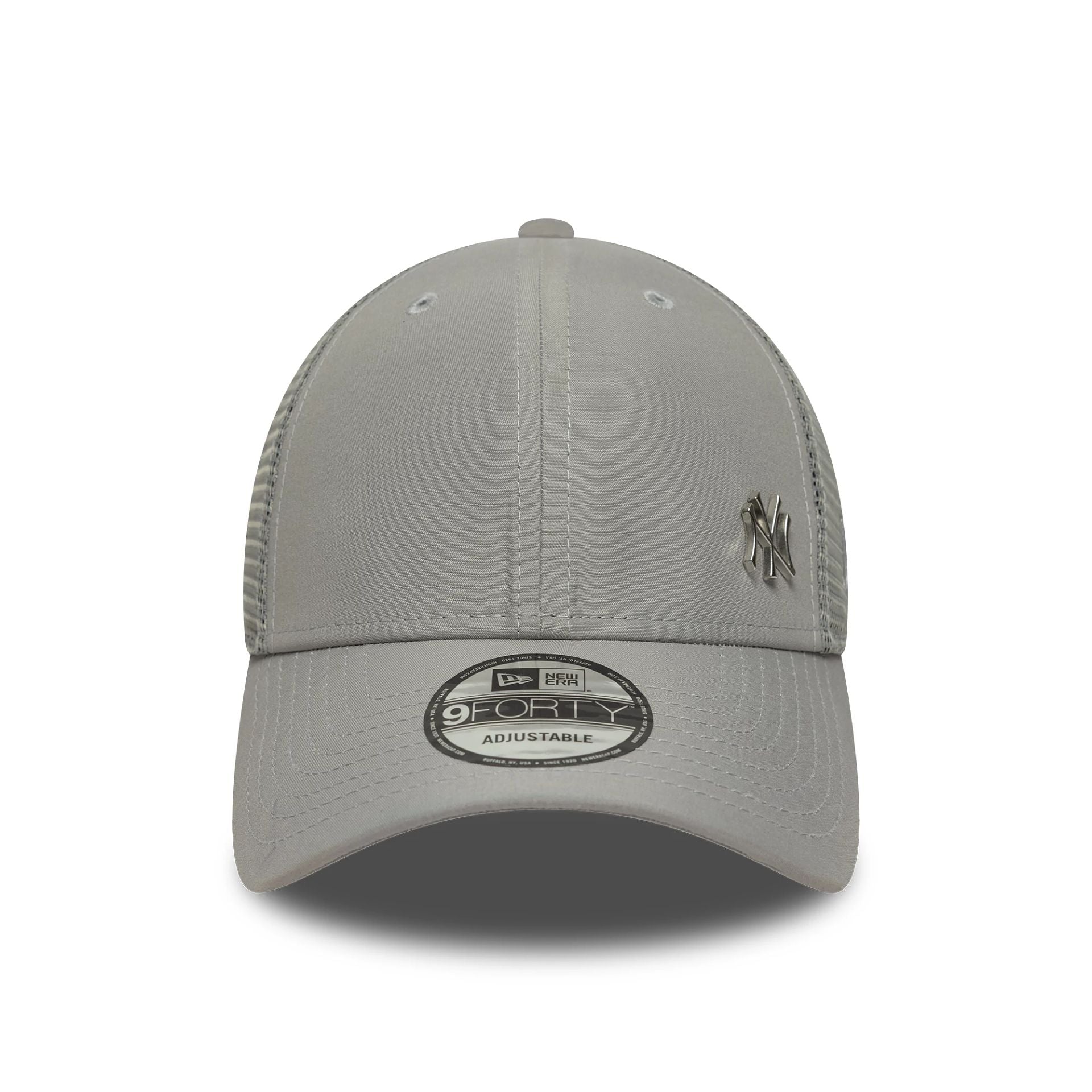 New York Yankees MLB Flawless Grey 9FORTY Adjustable Cap