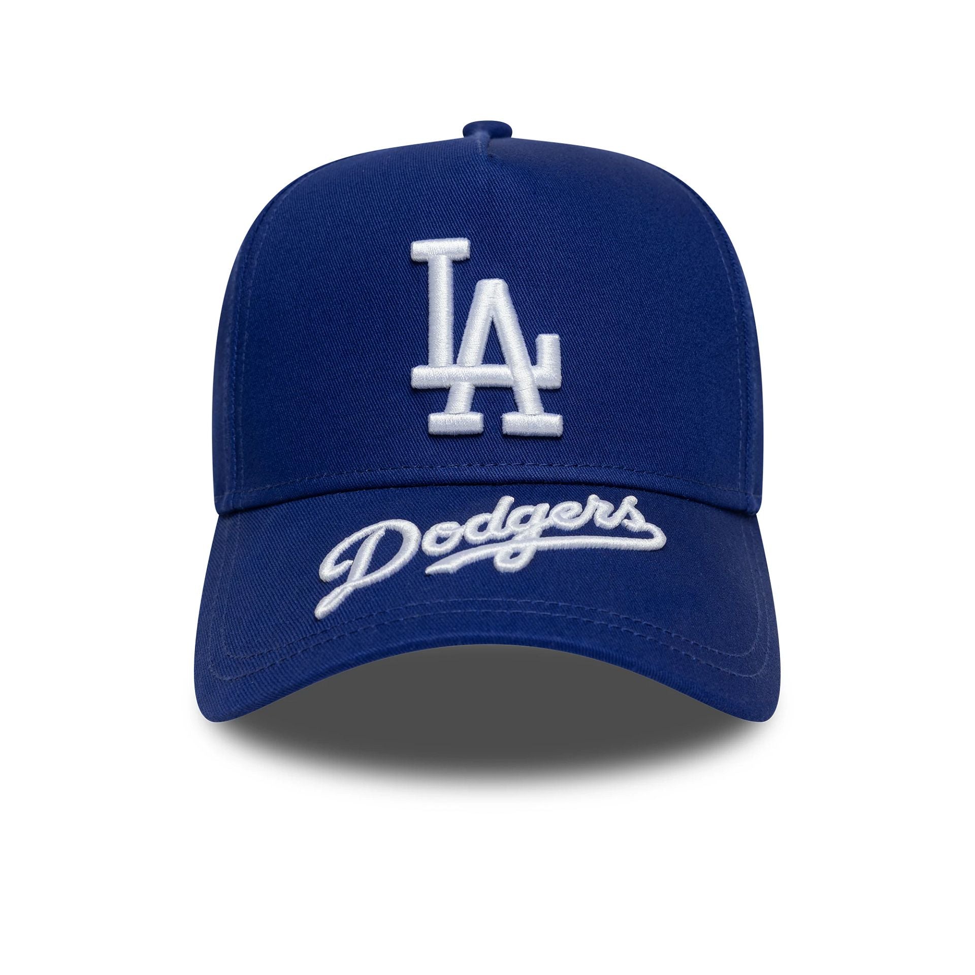 LA Dodgers MLB Visor Hit Blue 9FORTY E-Frame Adjustable Cap