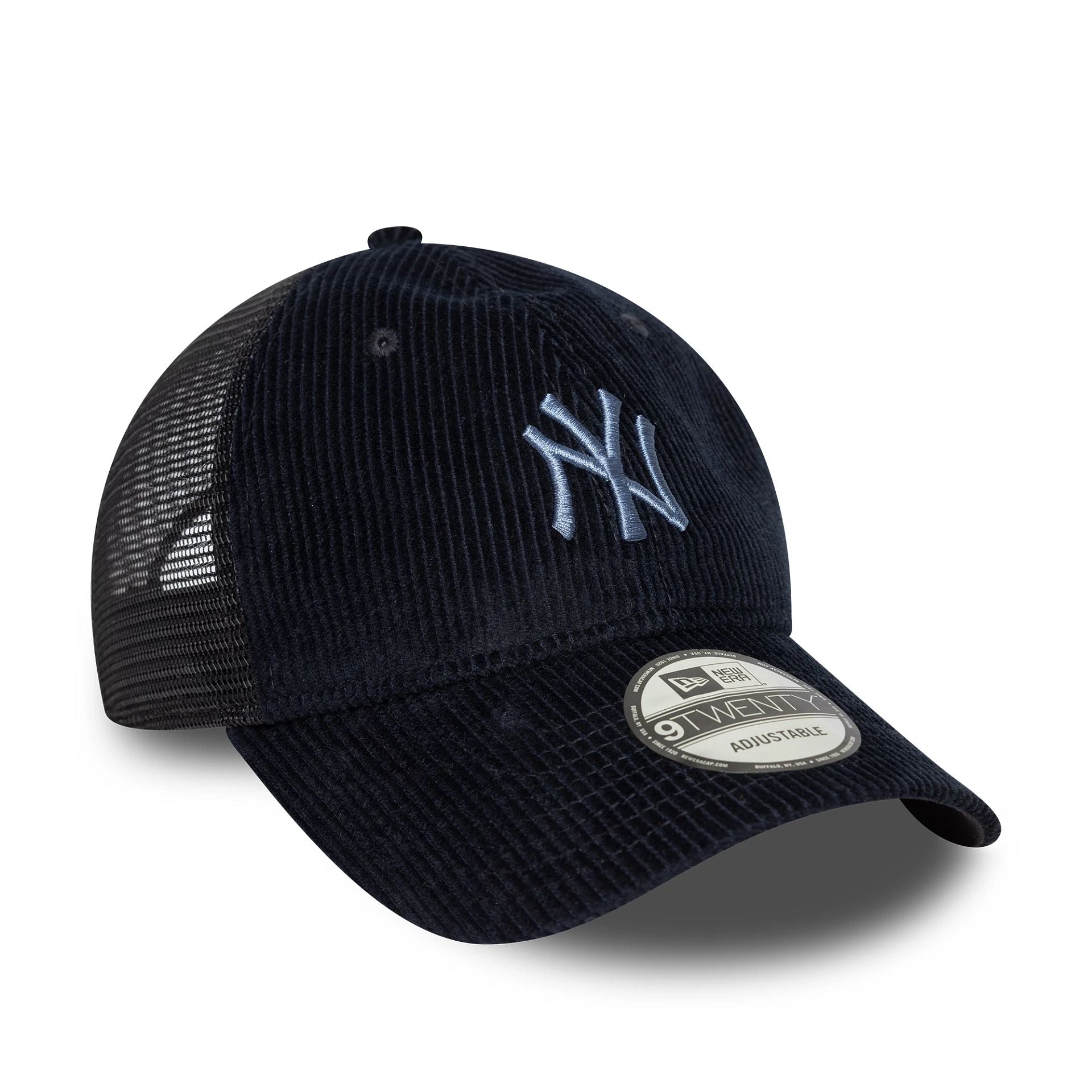 New York Yankees MLB Cord Navy 9TWENTY Trucker Adjustable Cap