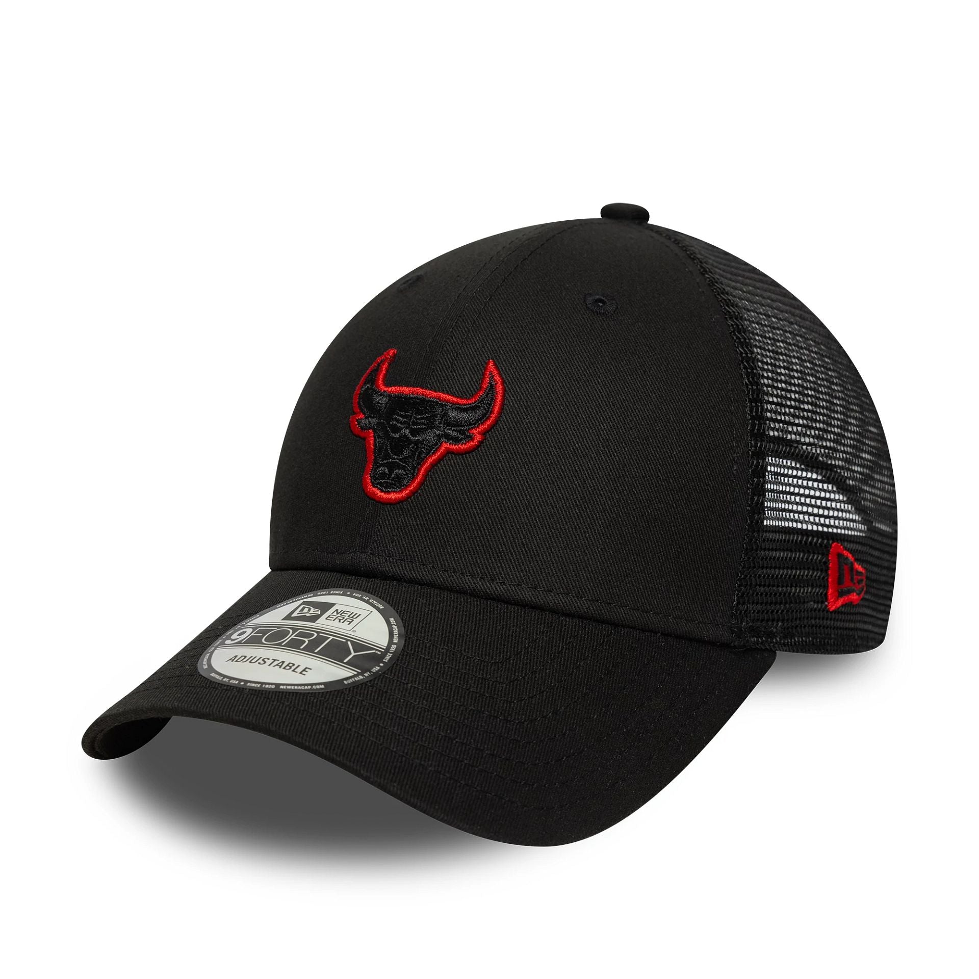 Chicago Bulls NBA Black 9FORTY Adjustable Cap