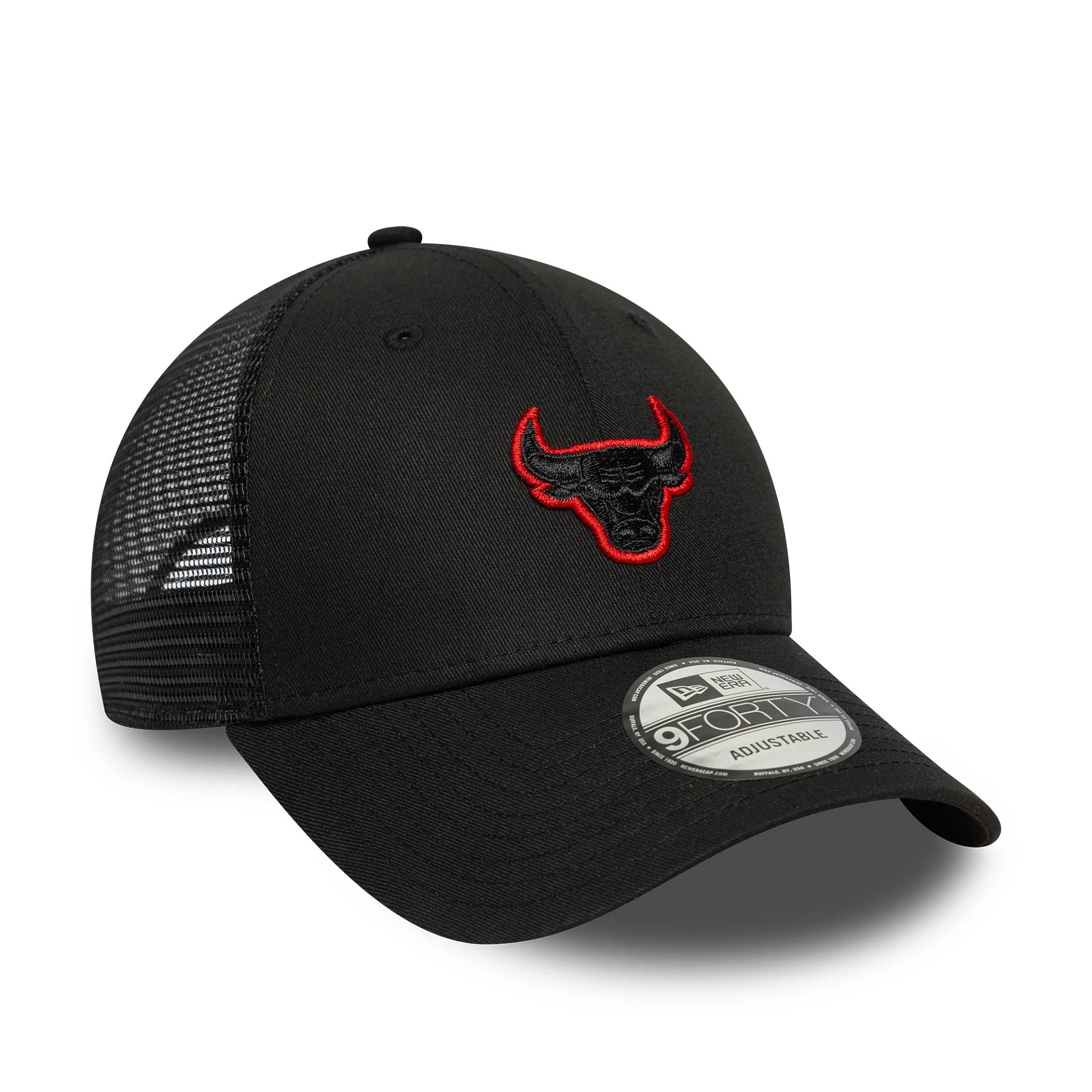 Chicago Bulls NBA Black 9FORTY Adjustable Cap