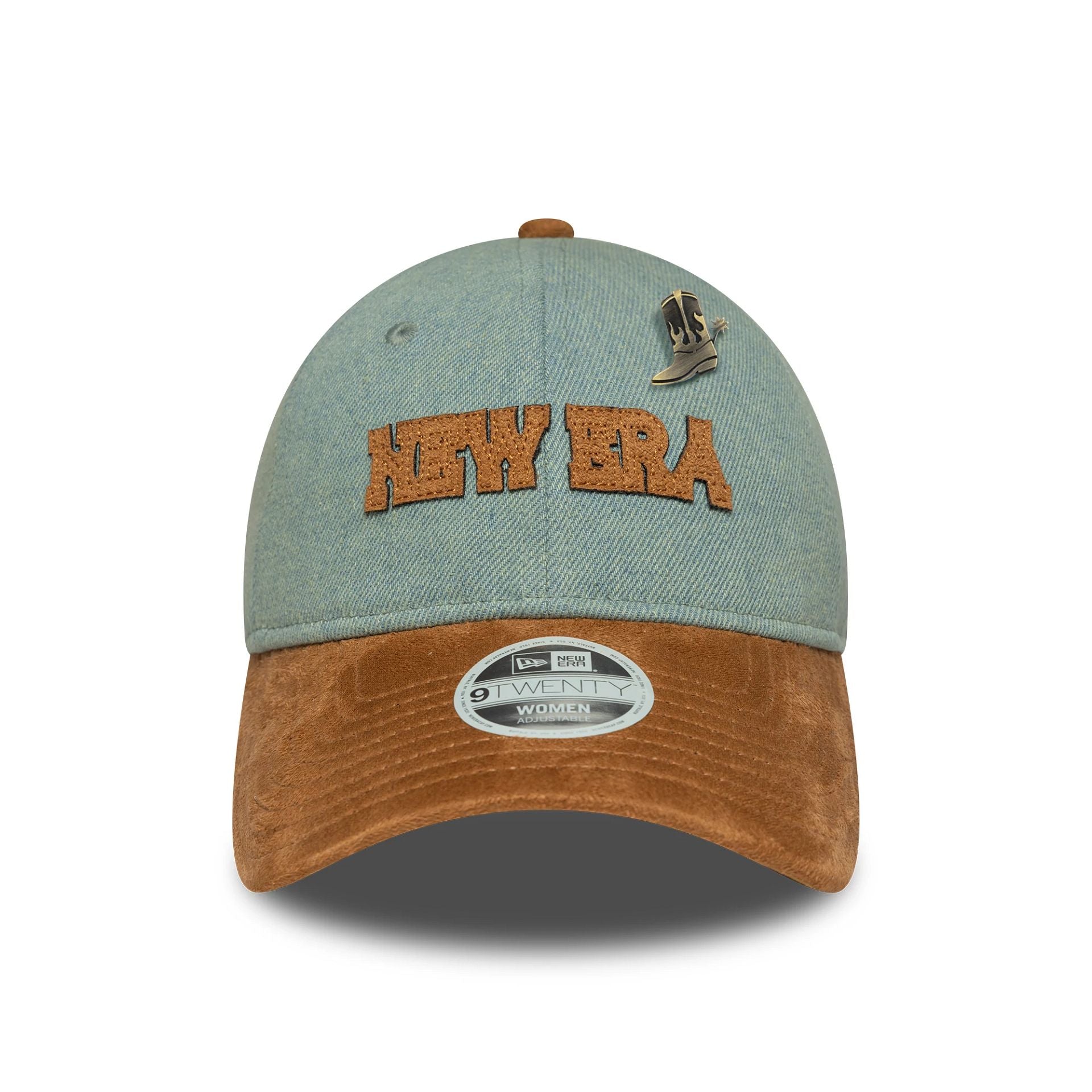 Womens New Era Western Pastel Blue 9TWENTY Adjustable Cap