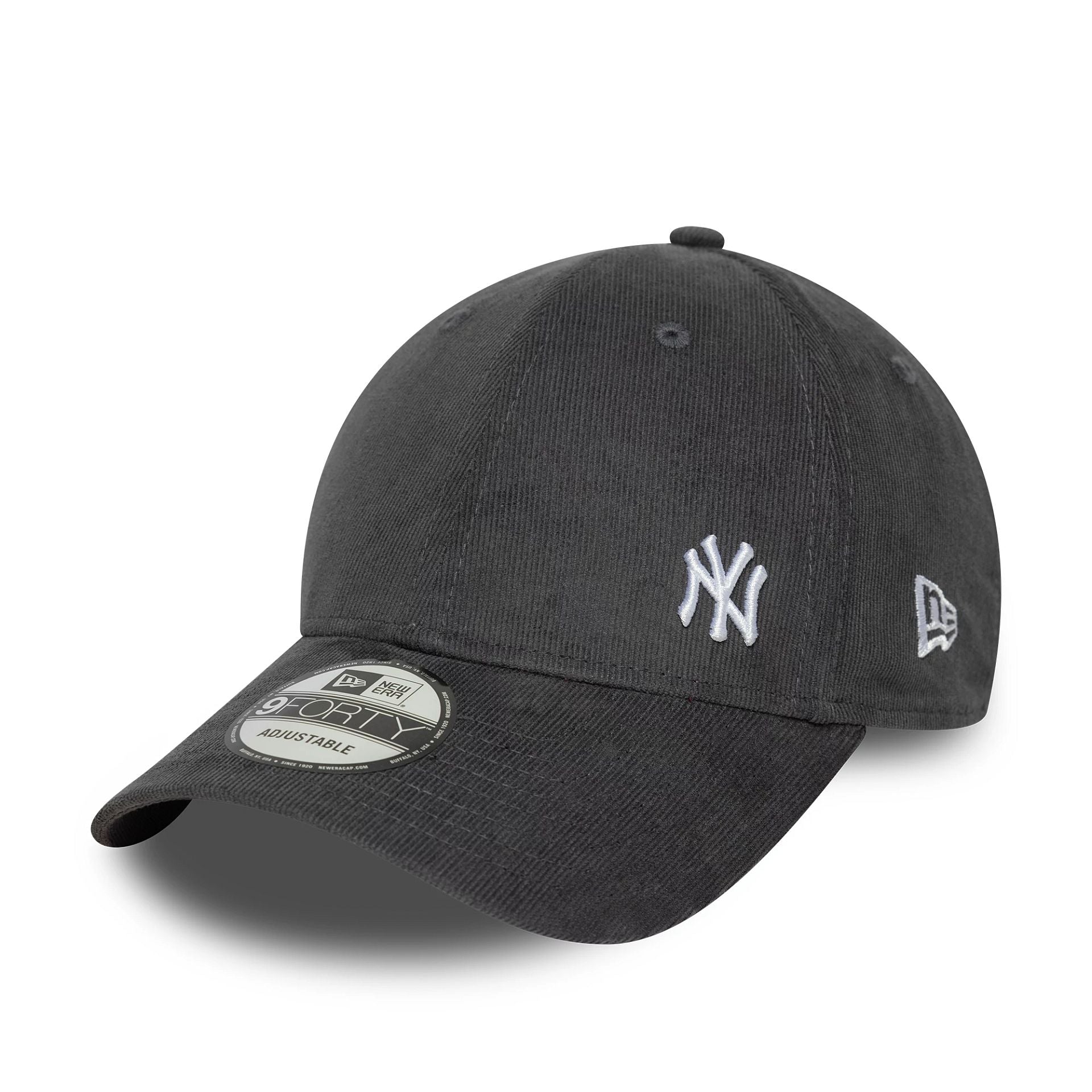 New York Yankees MLB Flawless Cord Grey 9FORTY Adjustable Cap