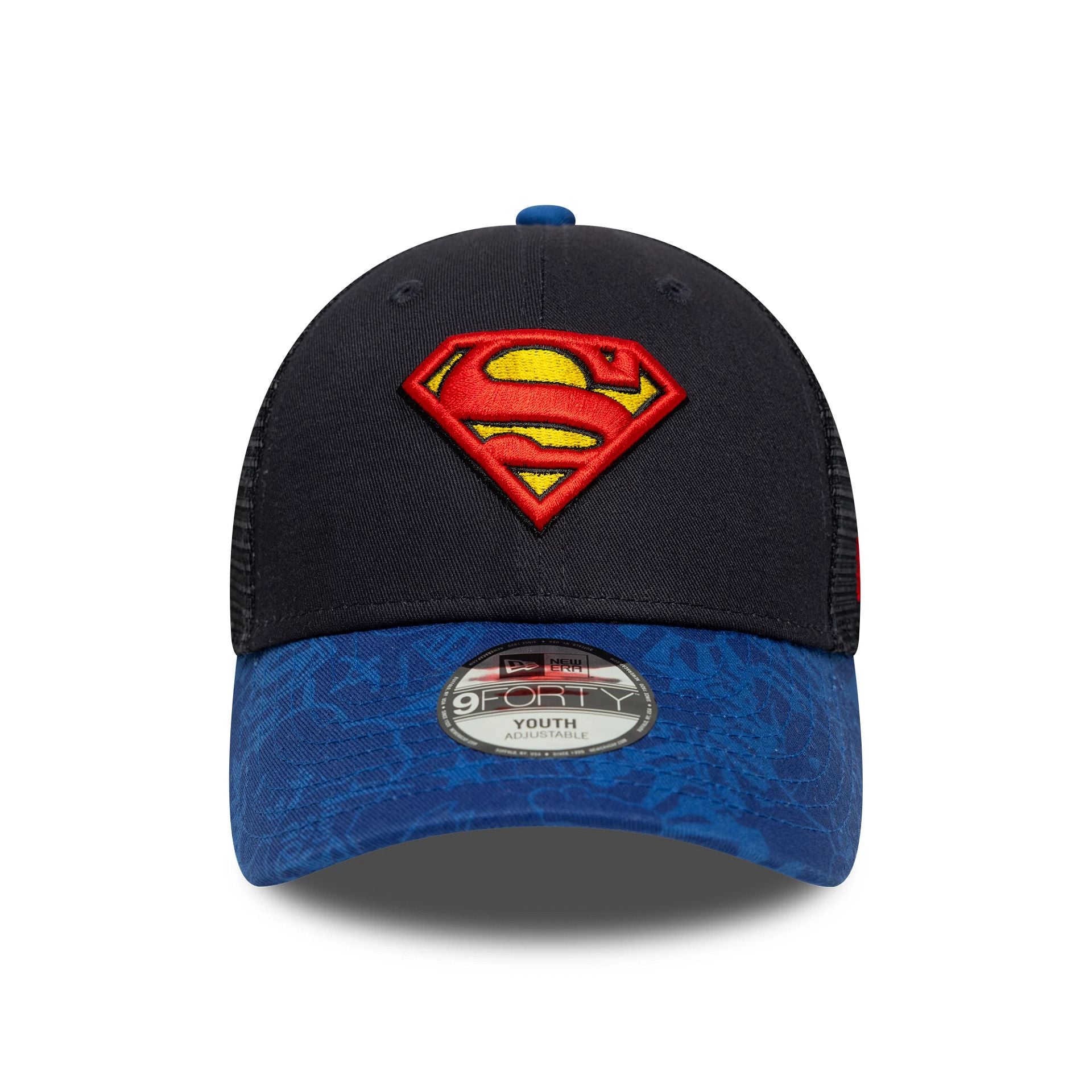 Superman Youth DC Blue 9FORTY Trucker Adjustable Cap