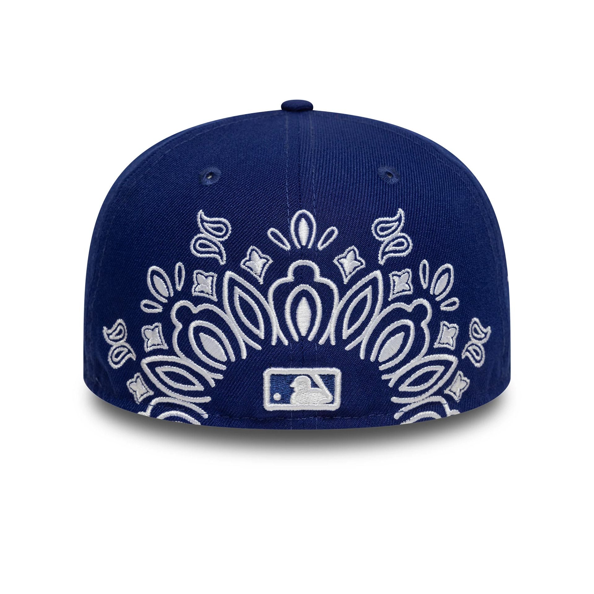 LA Dodgers MLB Paisley Dark Blue 59FIFTY Fitted Cap
