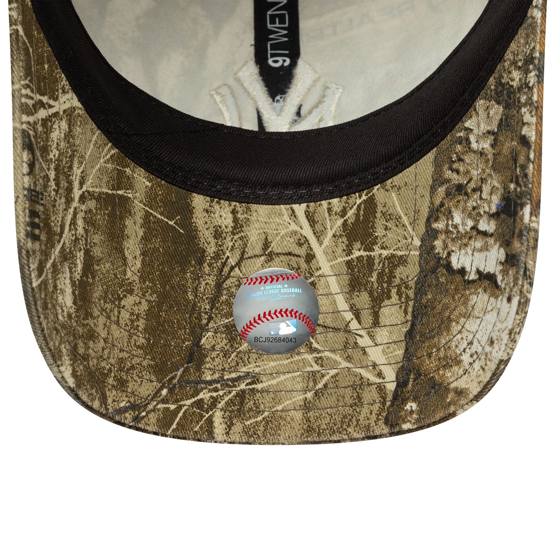 New York Yankees MLB Washed Real Tree All Over Print 9TWENTY Adjustable Cap