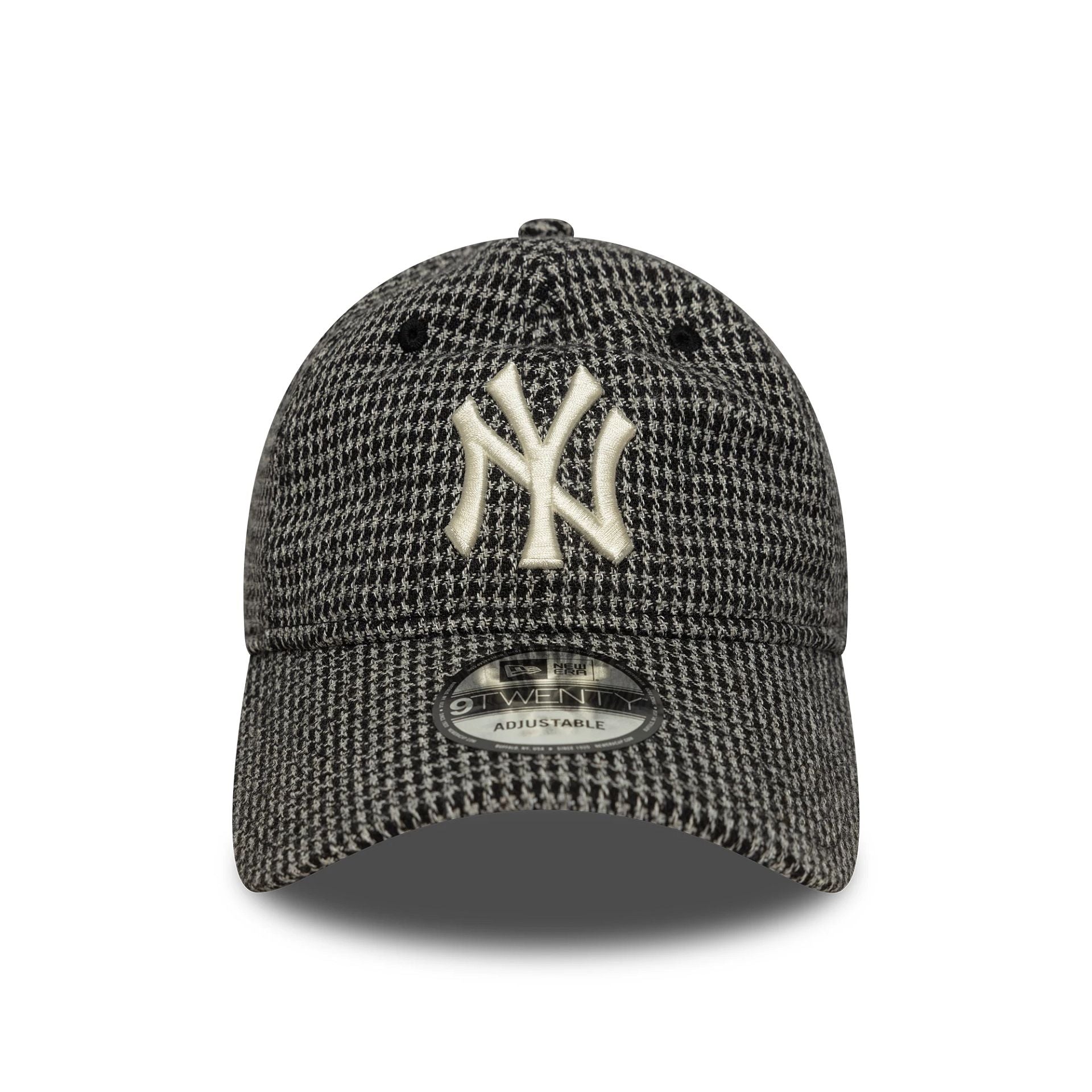 New York Yankees MLB Houndstooth Black 9TWENTY Adjustable Cap