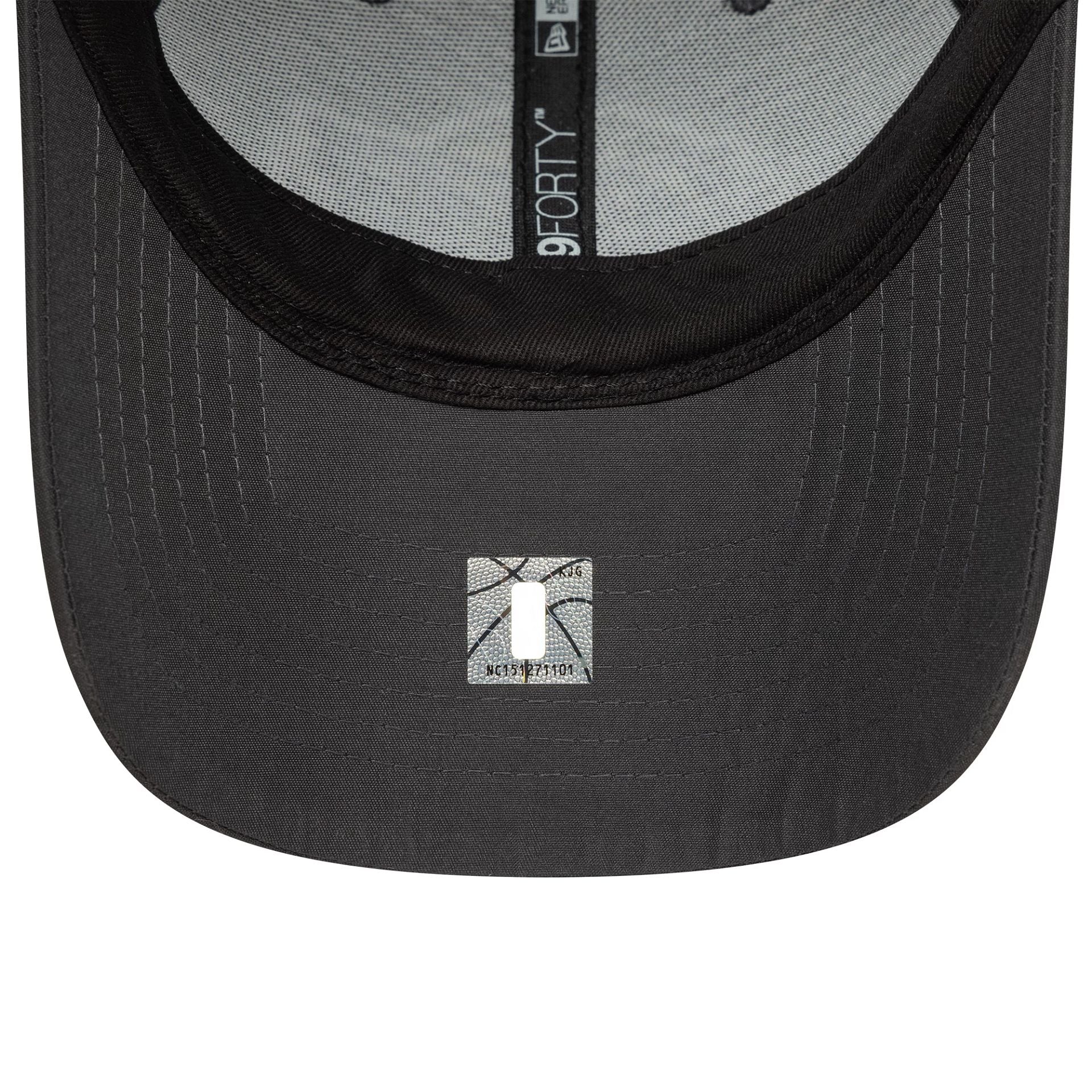 LA Lakers NBA Piping Dark Grey 9FORTY Adjustable Cap