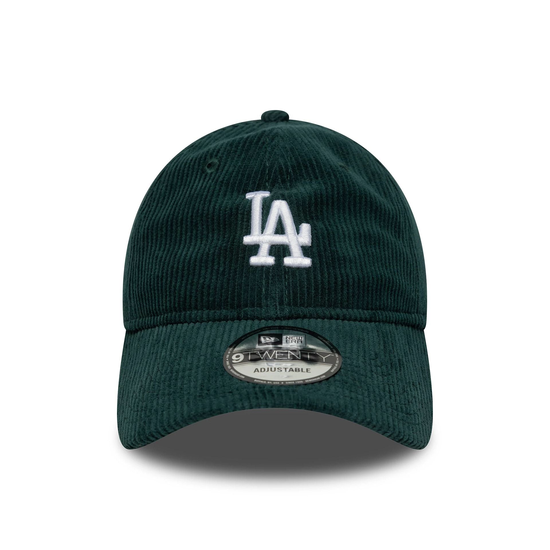 LA Dodgers MLB Cord Dark Green 9TWENTY Adjustable Cap