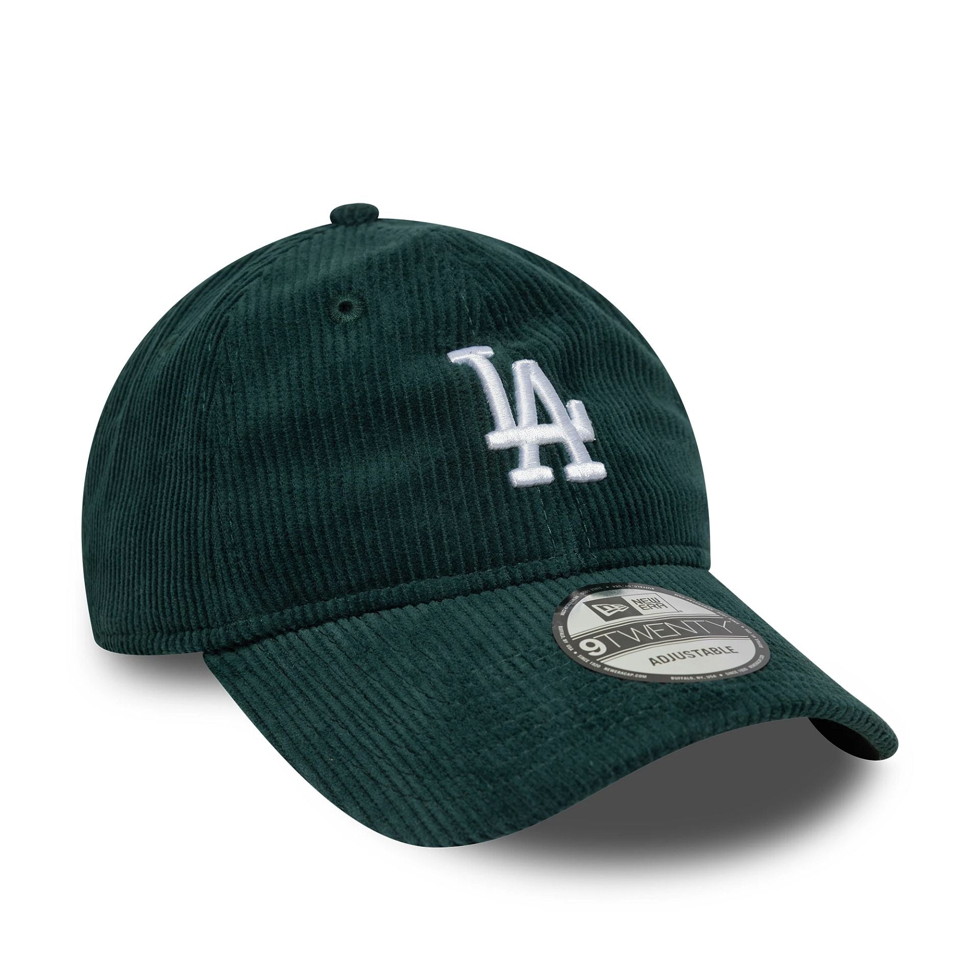 LA Dodgers MLB Cord Dark Green 9TWENTY Adjustable Cap