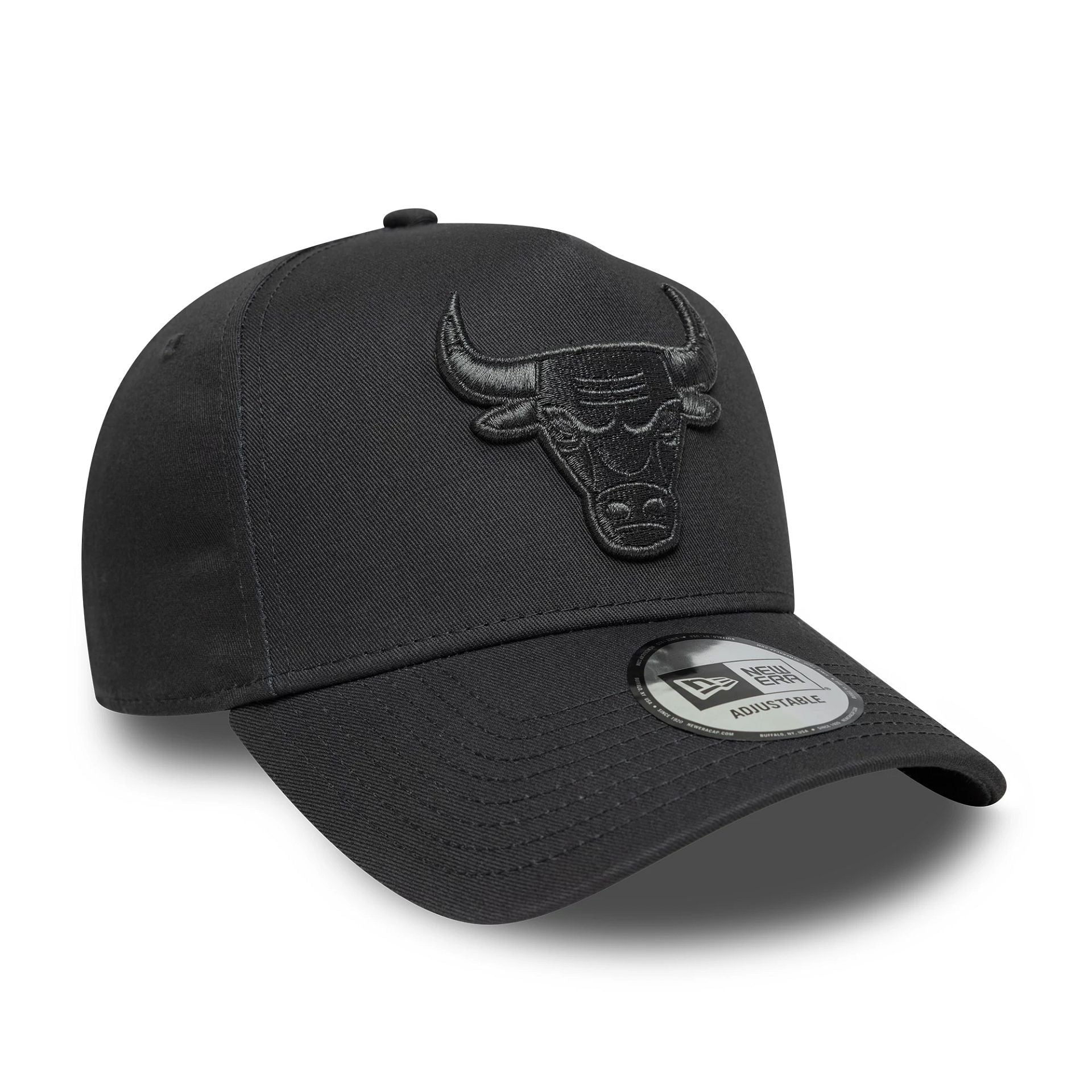 Chicago Bulls NBA Metallic Dark Grey 9FORTY E-Frame Adjustable Cap