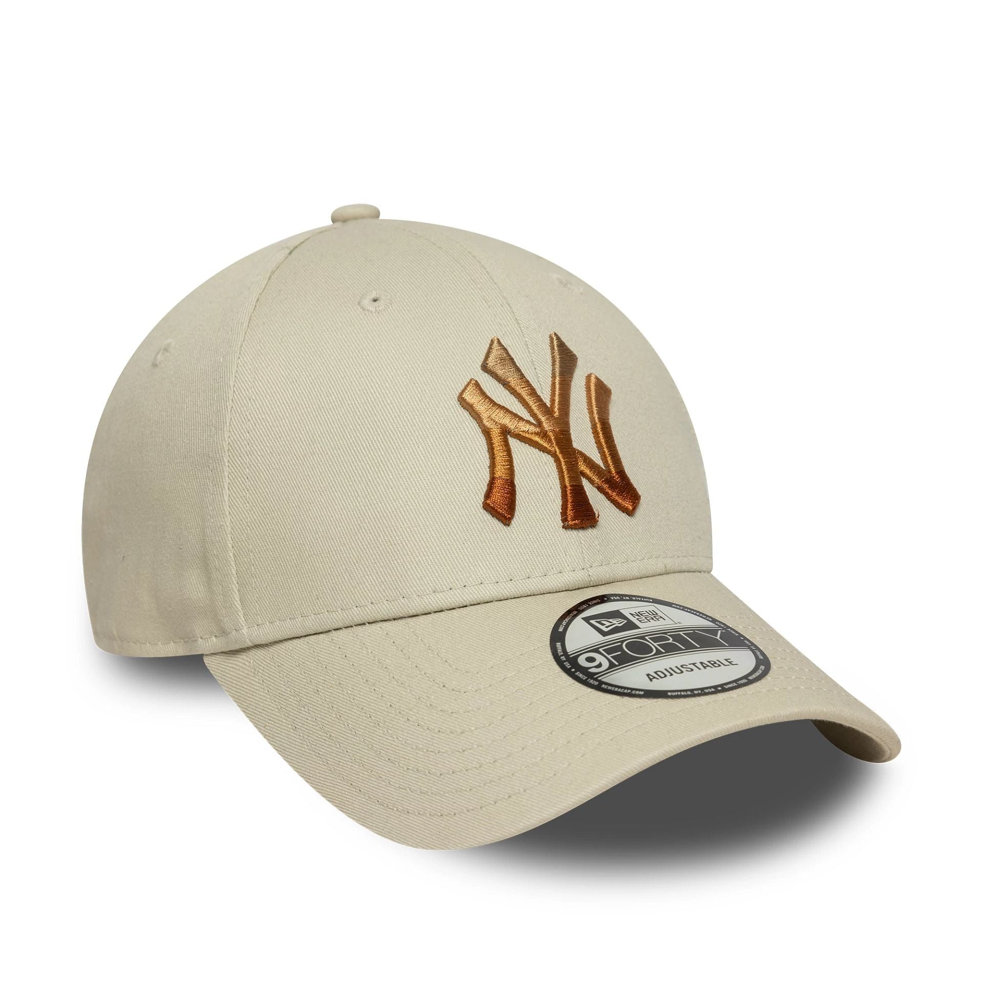New York Yankees MLB Ombre Infill Cream 9FORTY Adjustable Cap