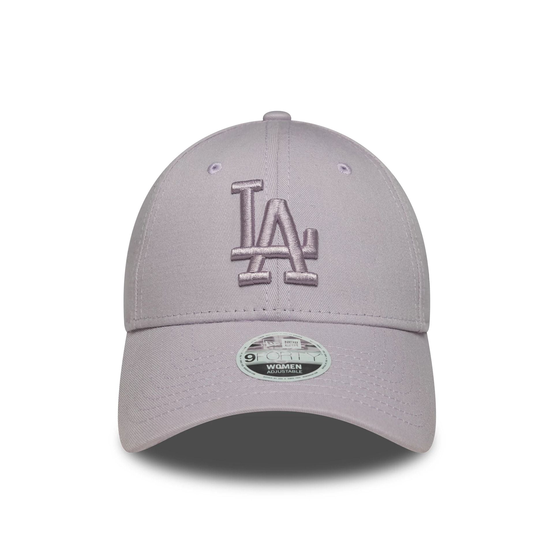 LA Dodgers Womens MLB League Essential Pastel Purple 9FORTY Adjustable Cap