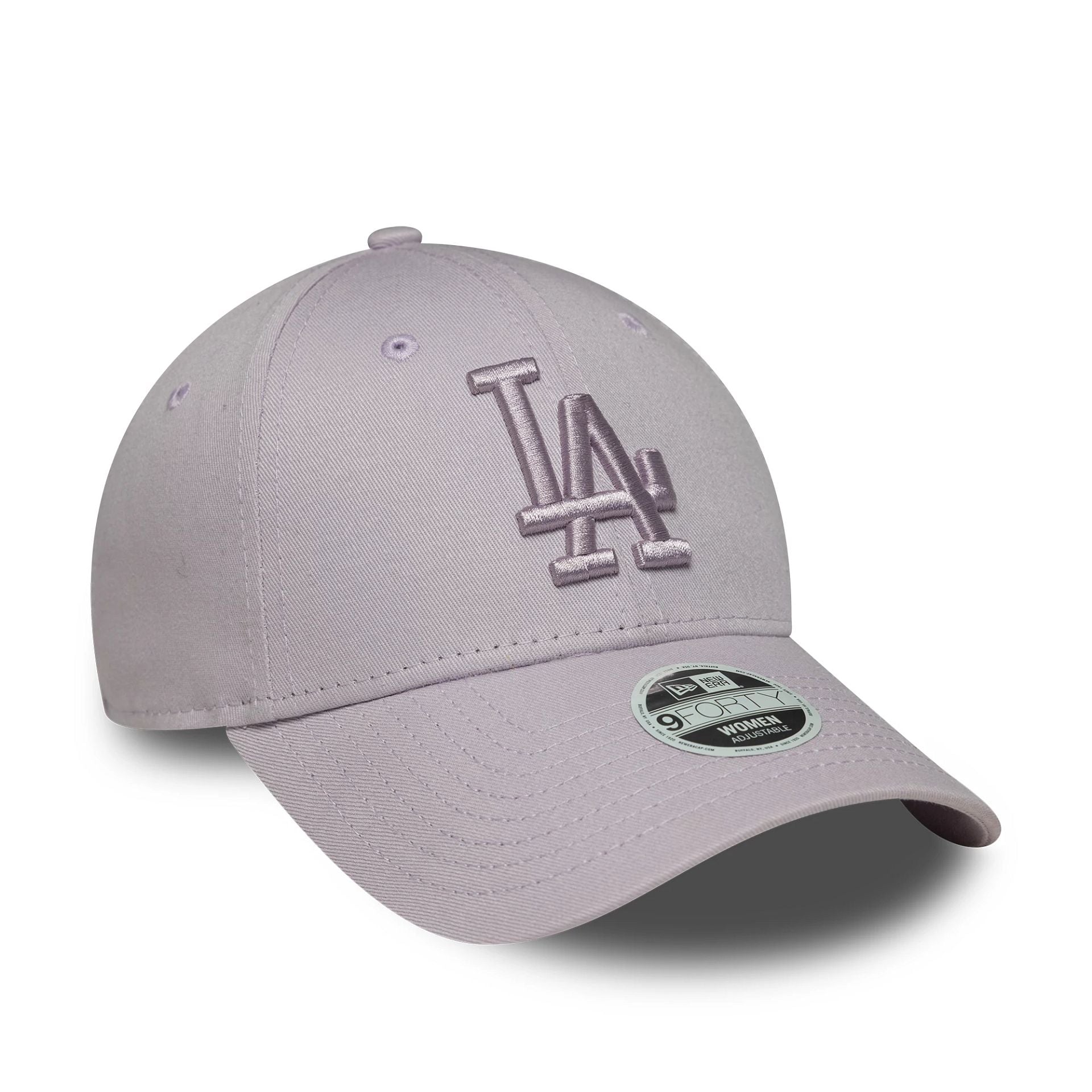 LA Dodgers Womens MLB League Essential Pastel Purple 9FORTY Adjustable Cap