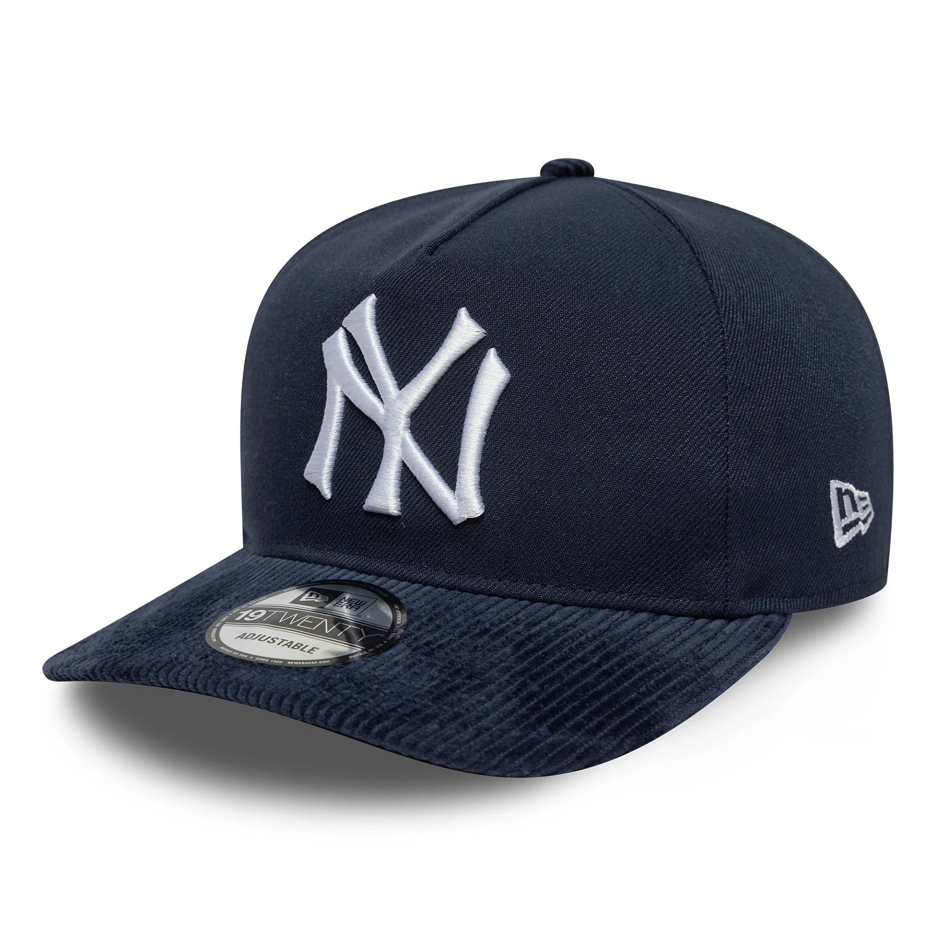 New York Yankees MLB Cooperstown Cord Navy 19TWENTY Adjustable Cap