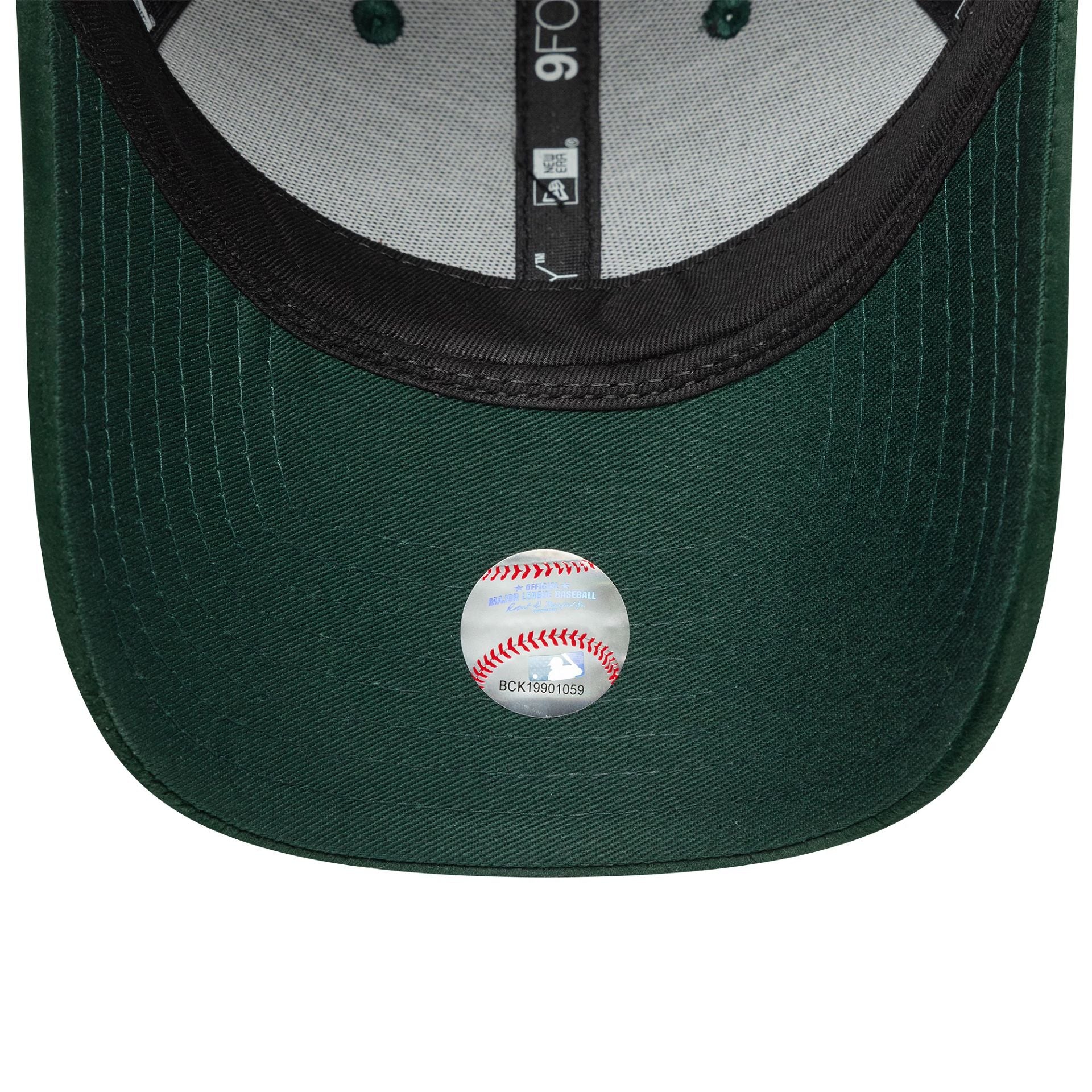 New York Yankees Womens MLB Velour Dark Green 9FORTY Adjustable Cap