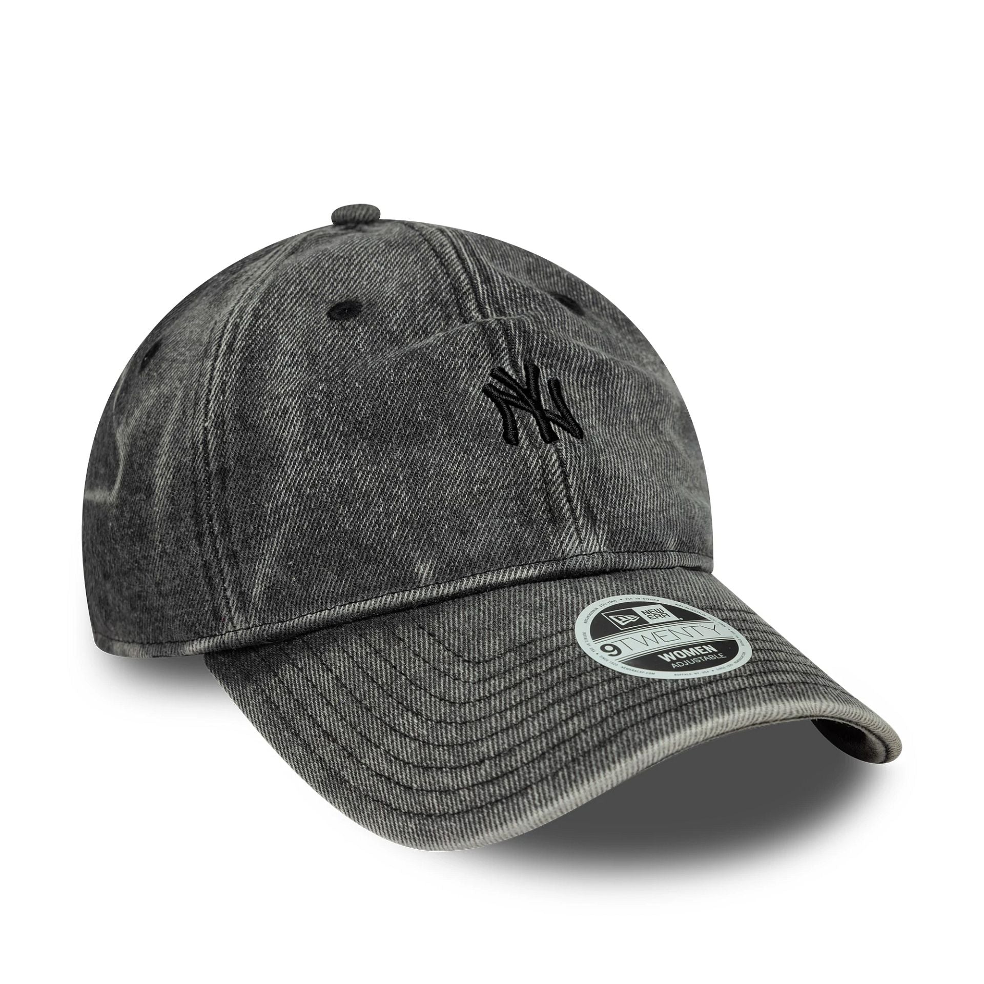 New York Yankees Womens MLB Denim Black 9TWENTY Adjustable Cap