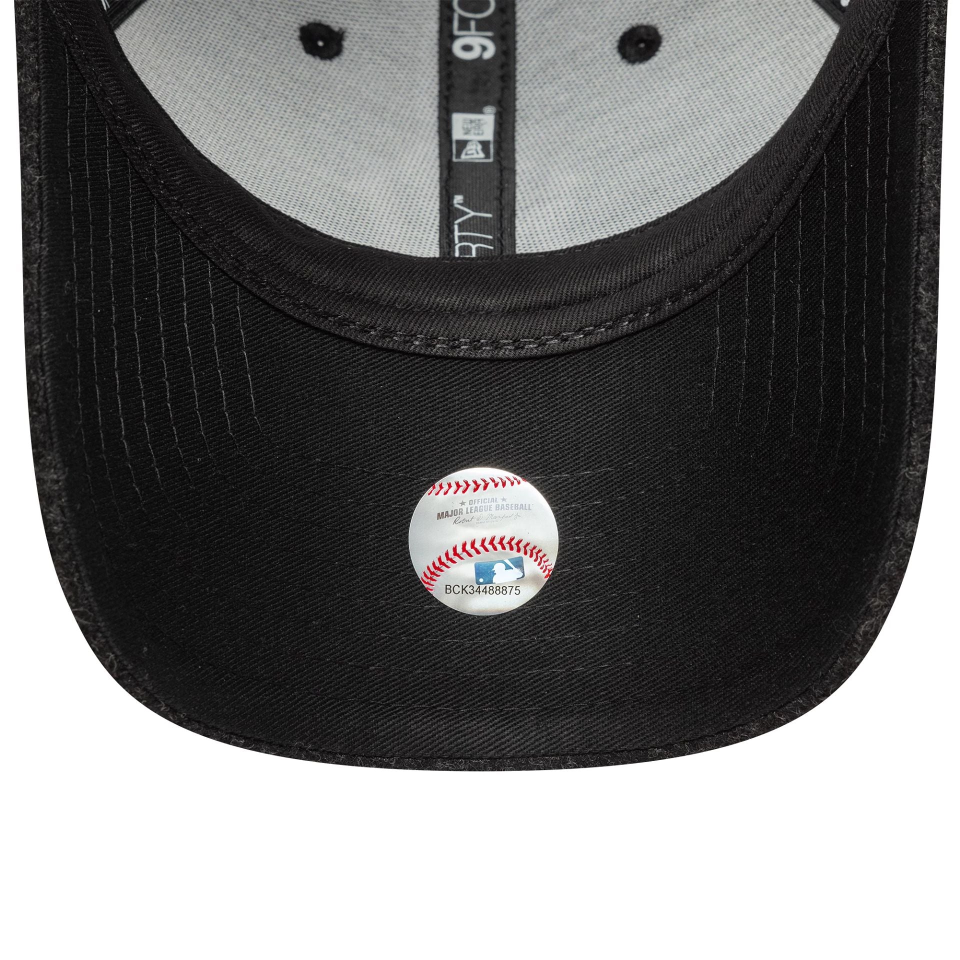 New York Yankees MLB Melton Wool Black 9FORTY Adjustable Cap