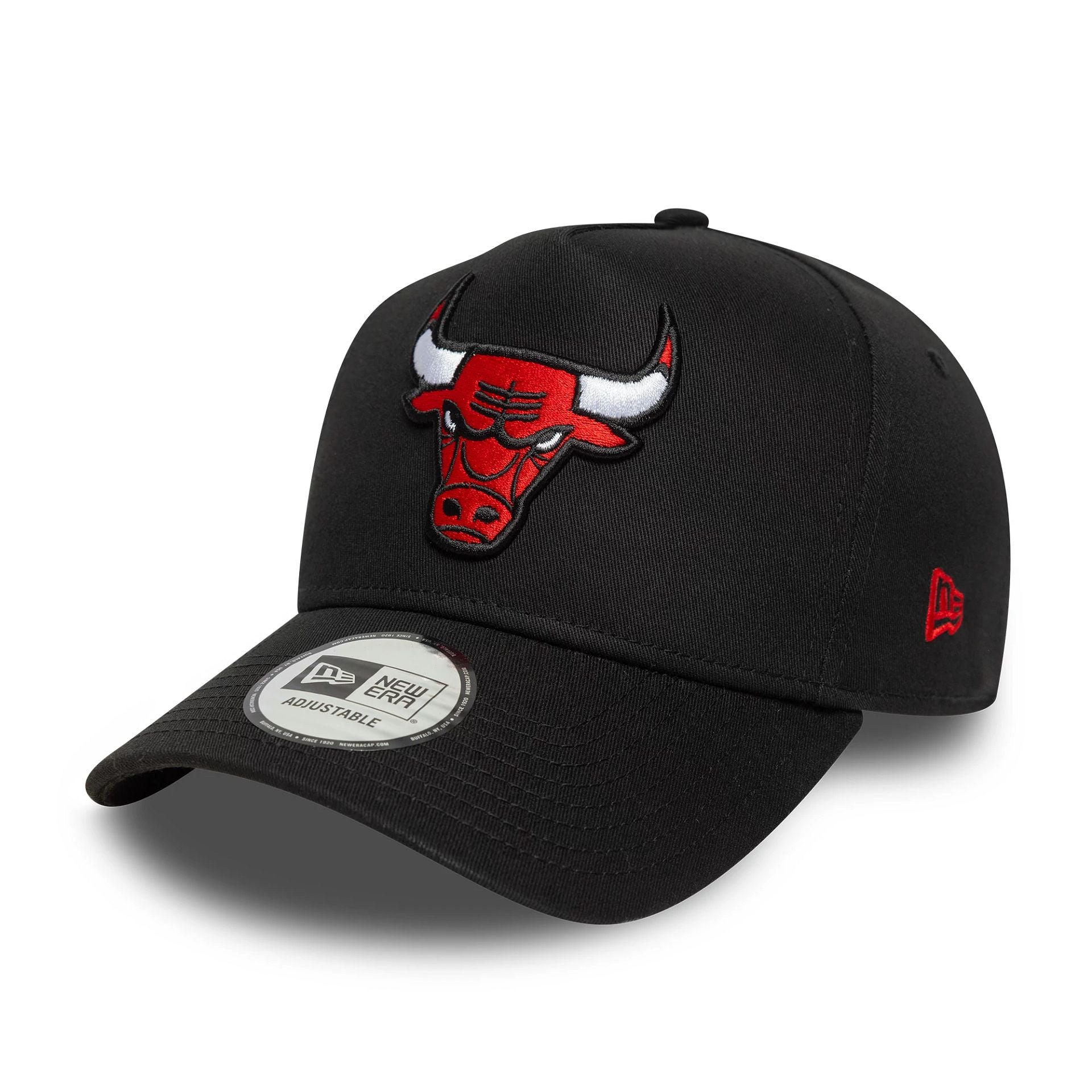 Chicago Bulls NBA Sidepatch Black 9FORTY E-Frame Adjustable Cap