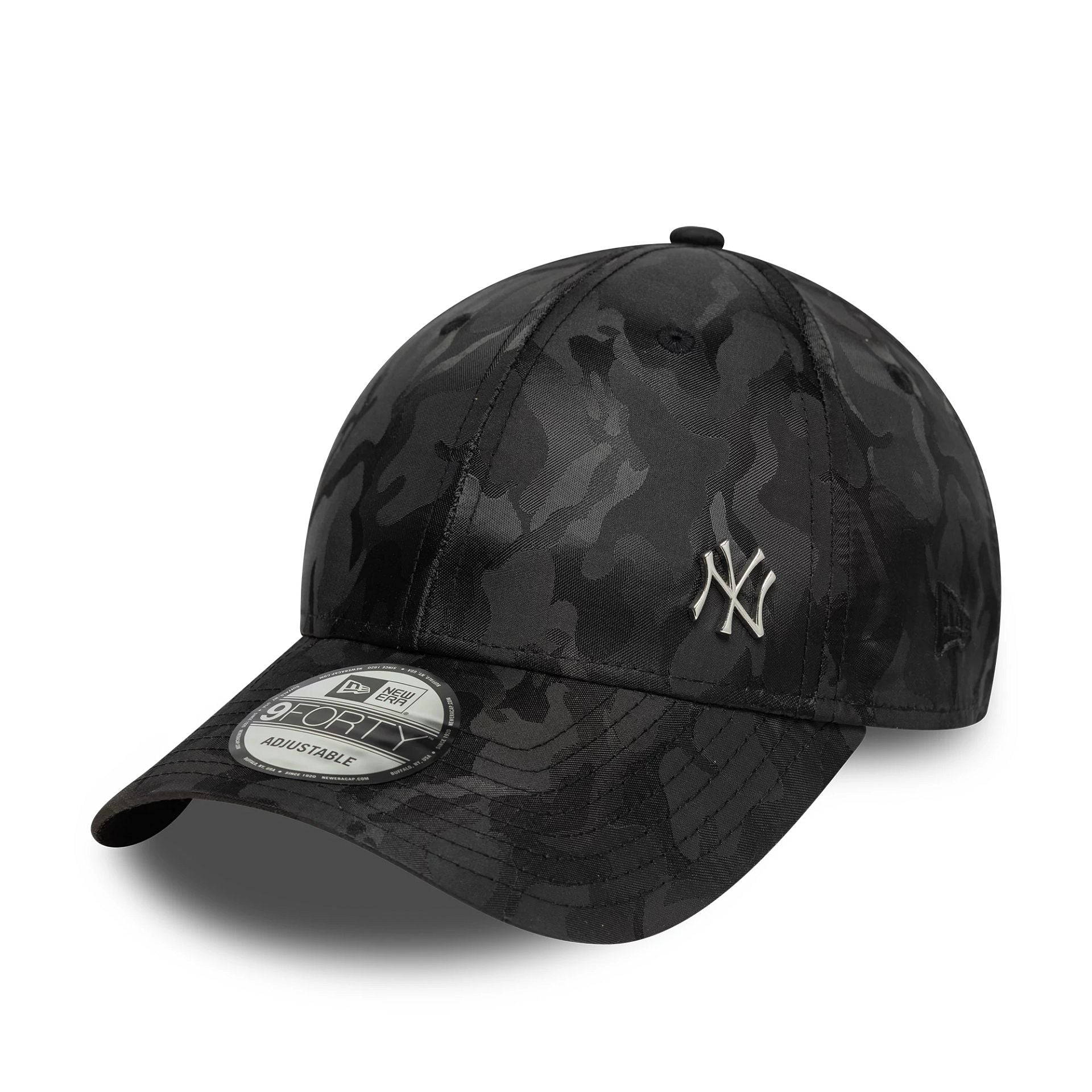 New York Yankees MLB Flawless Camo Black 9FORTY Adjustable Cap
