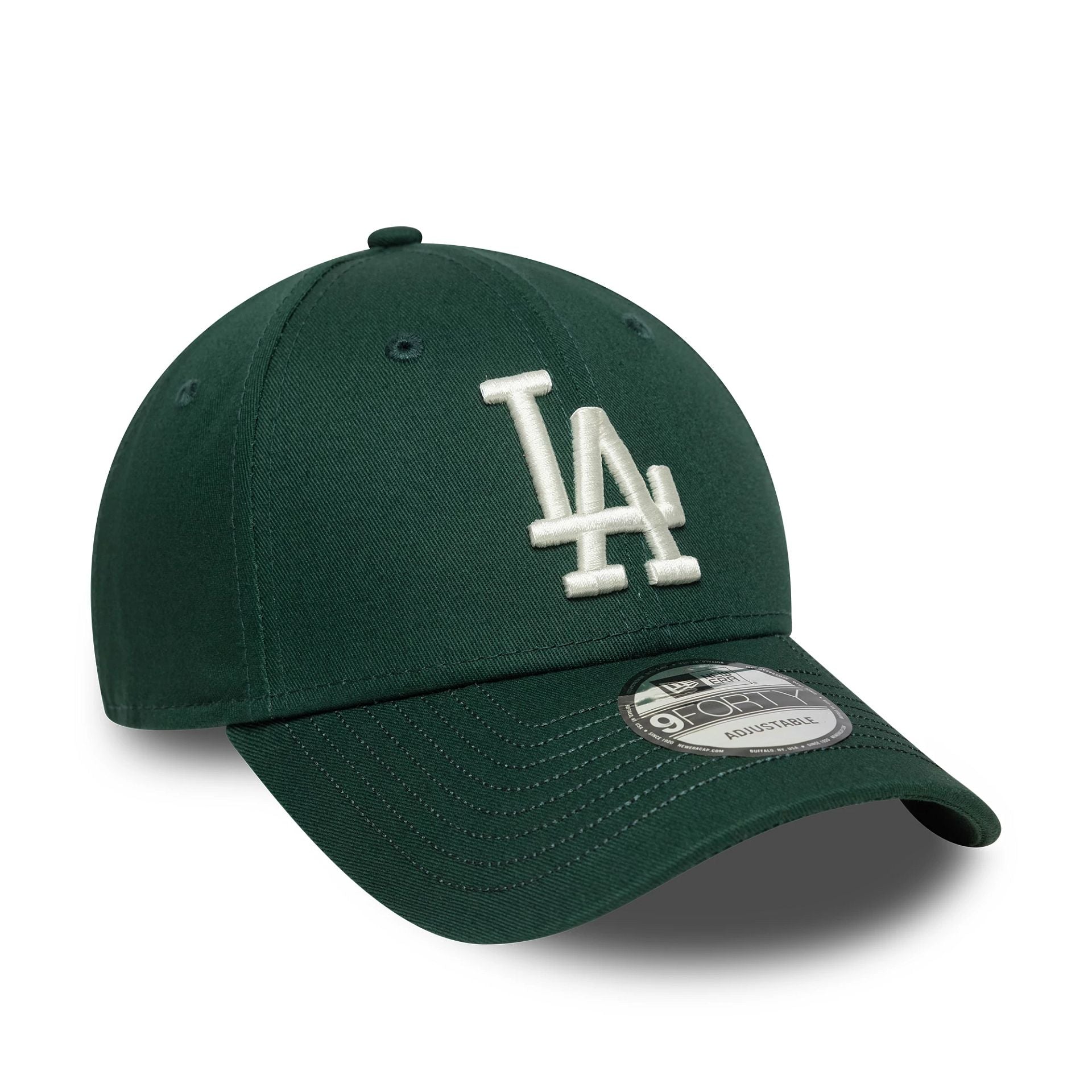 LA Dodgers MLB Visor Script Dark Green 9FORTY Adjustable Cap