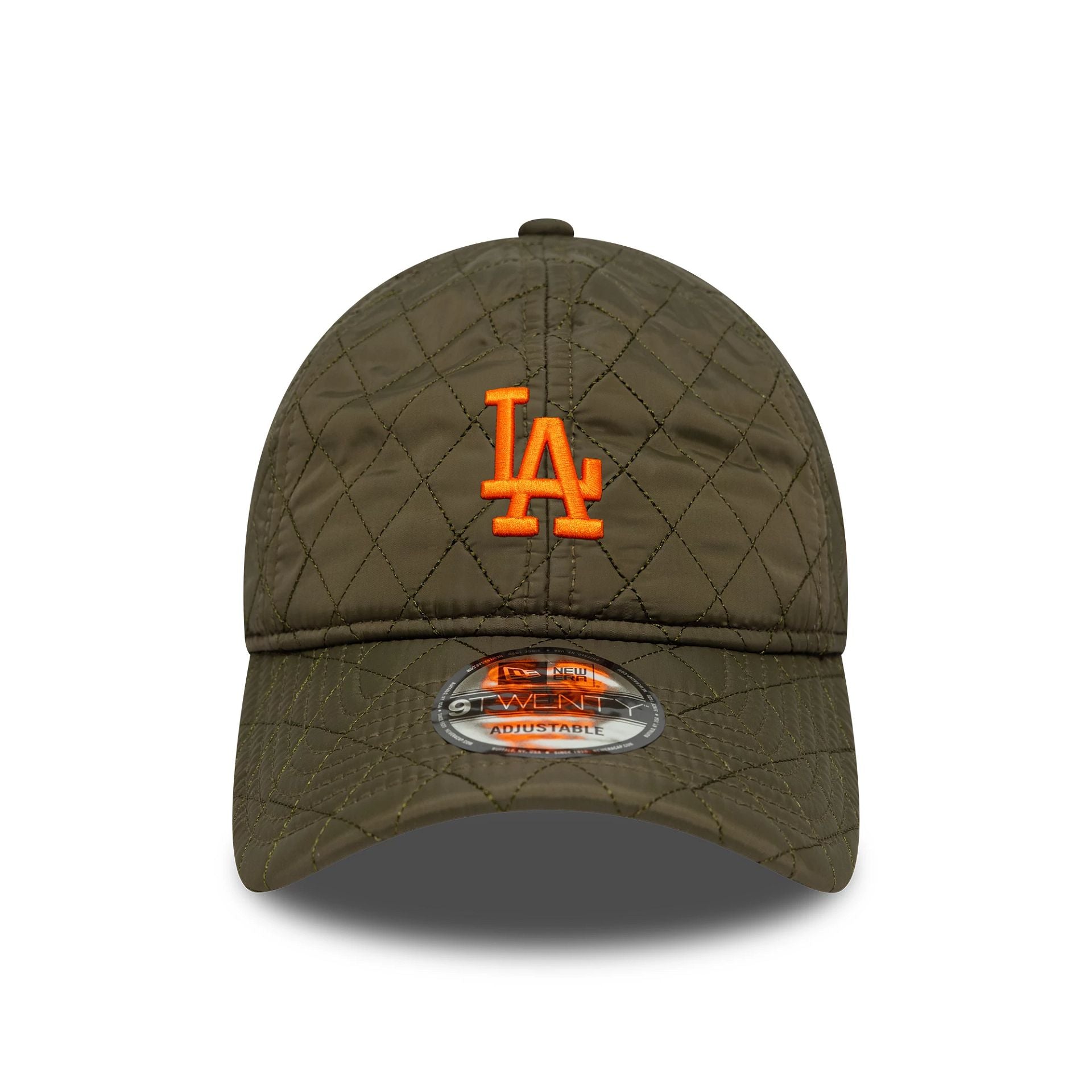 LA Dodgers MLB Quilted Dark Green 9TWENTY Adjustable Cap