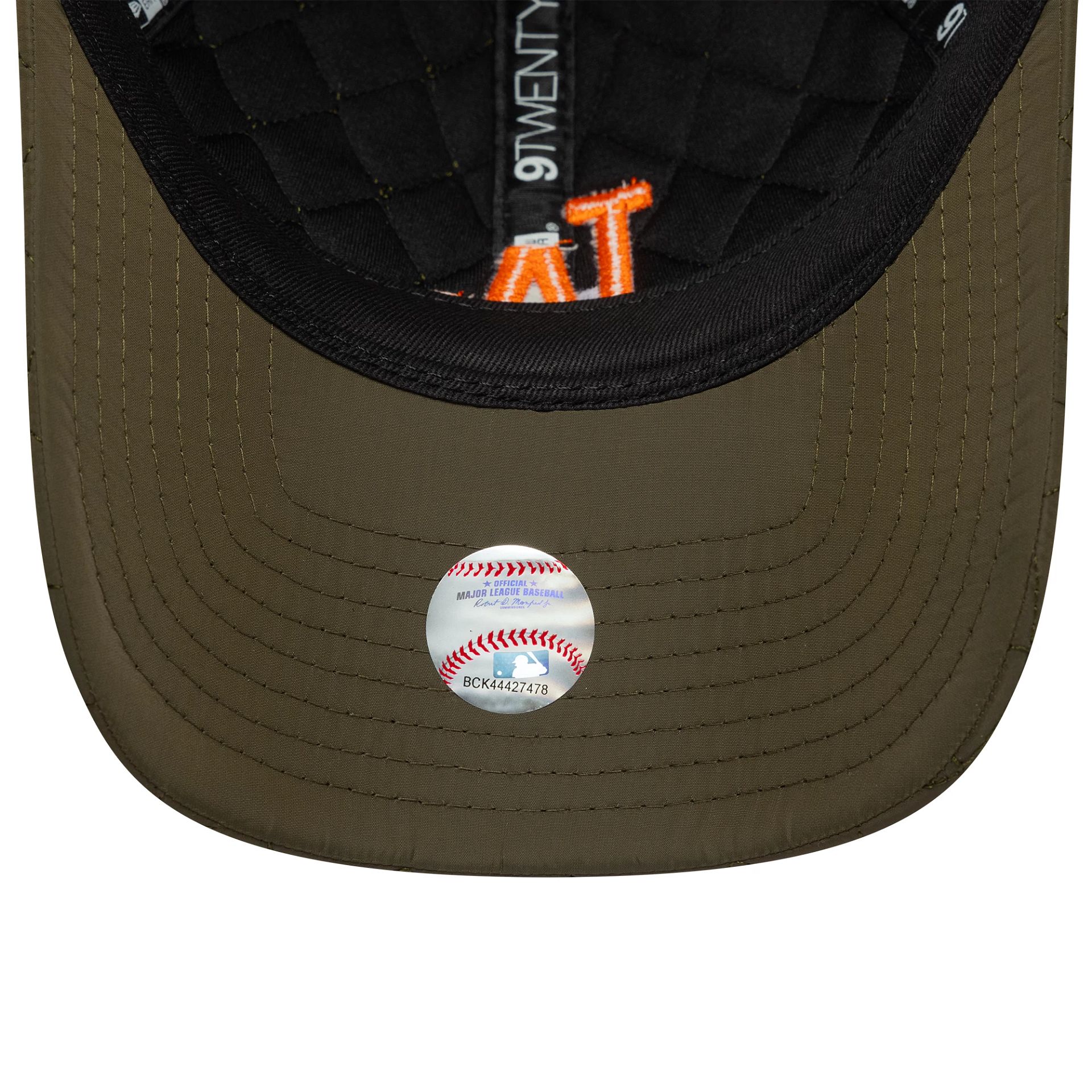 LA Dodgers MLB Quilted Dark Green 9TWENTY Adjustable Cap