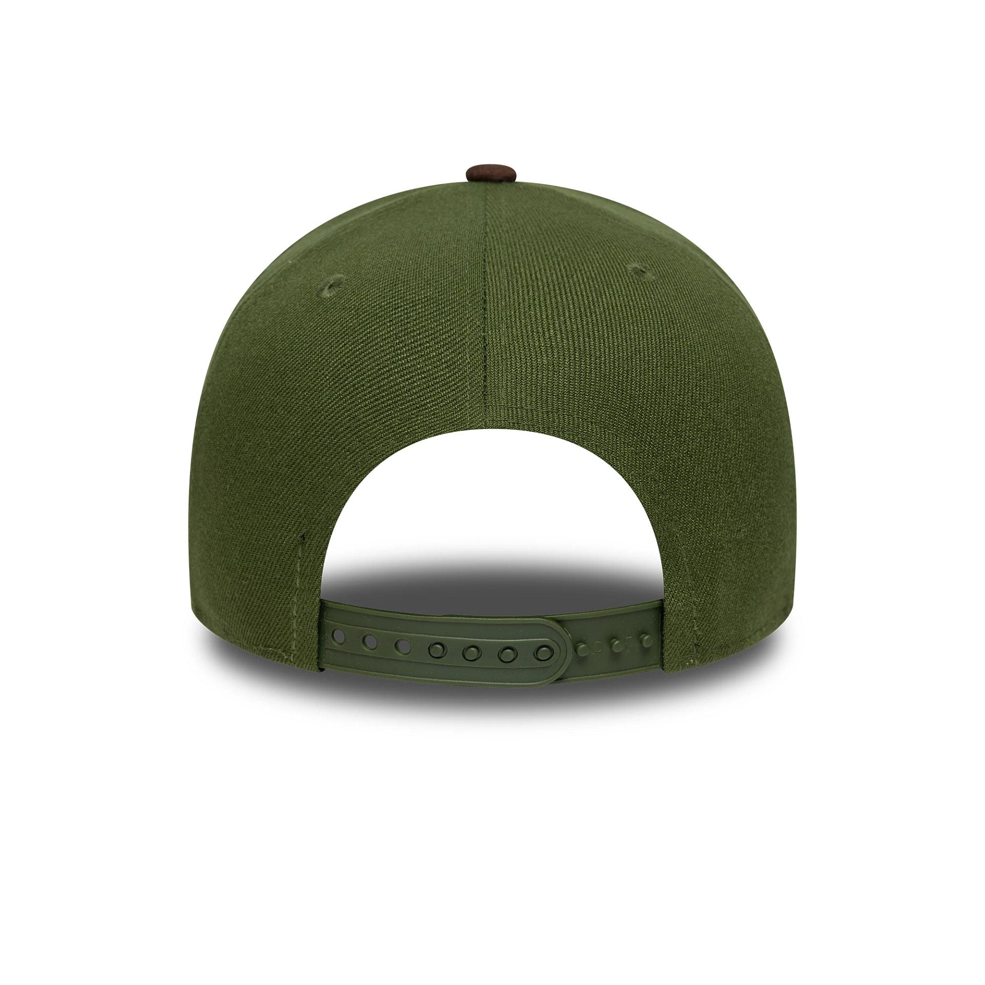 LA Dodgers MLB Suede Visor Dark Green 9FORTY E-Frame Adjustable Cap