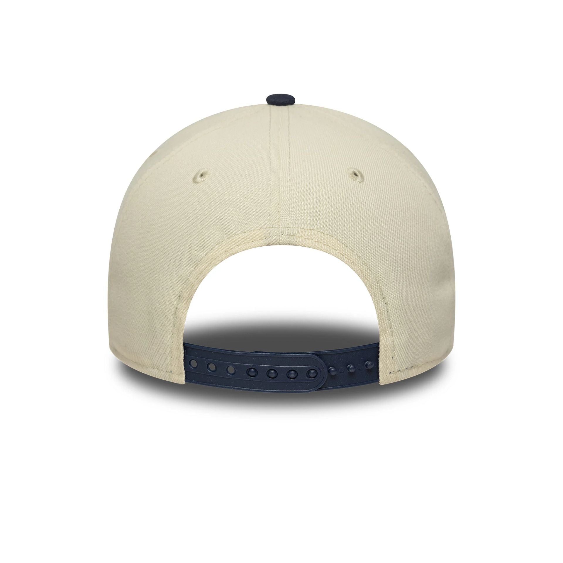 New York Yankees MLB World Series Patch Cream 9FORTY E-Frame Adjustable Cap