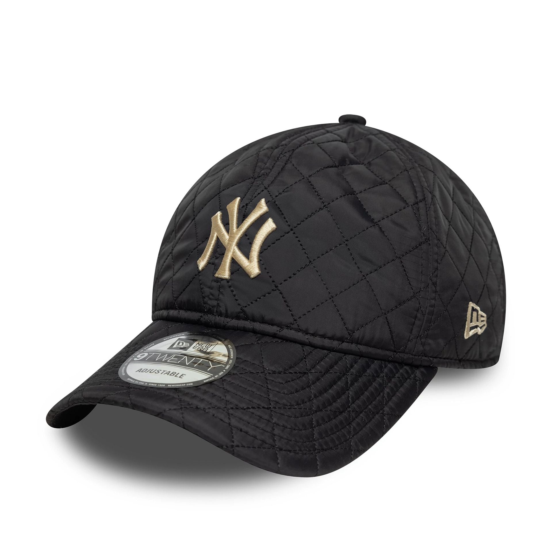 New York Yankees MLB Quilted Black 9TWENTY Adjustable Cap