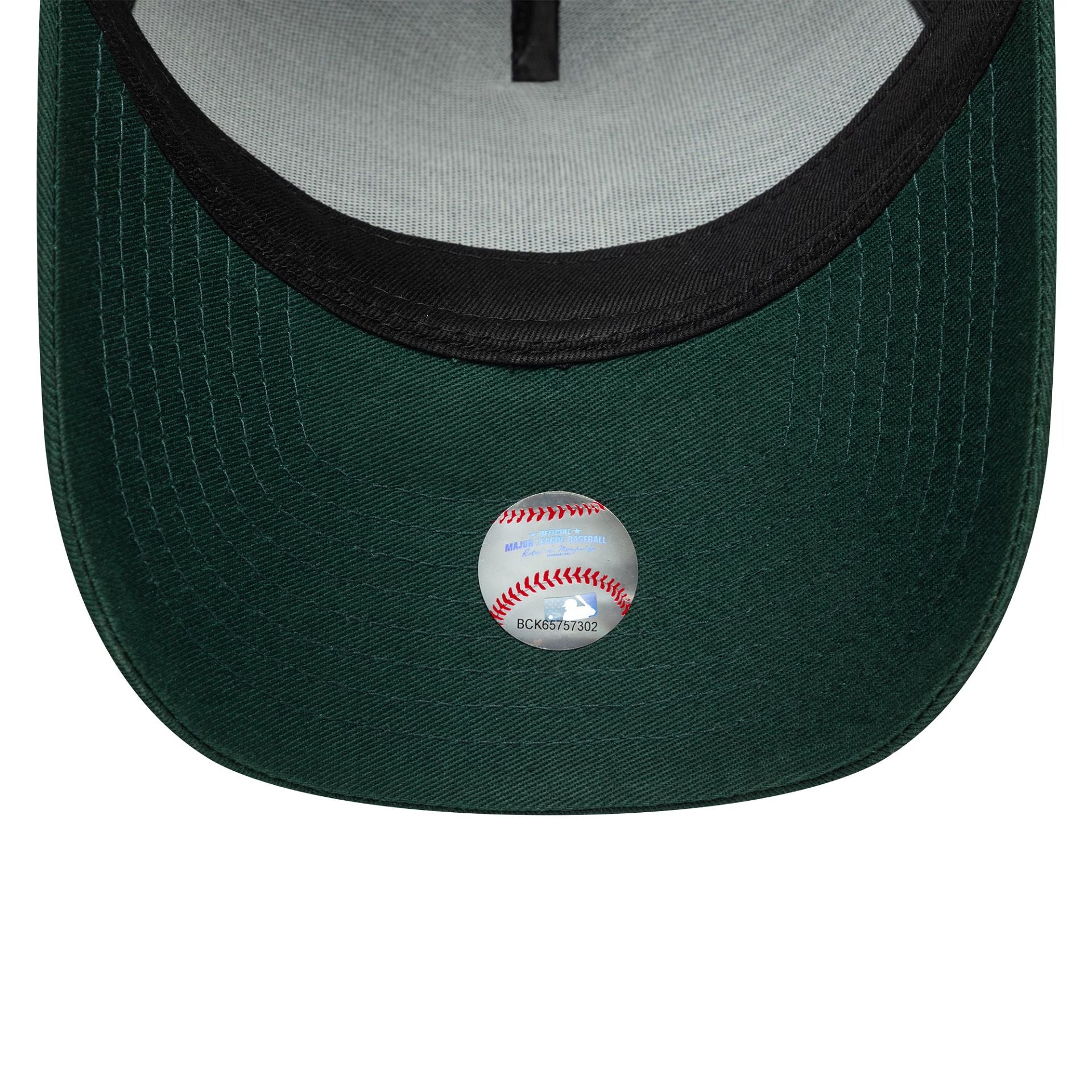 New York Yankees MLB Team Outline Dark Green 9FORTY E-Frame Adjustable Cap