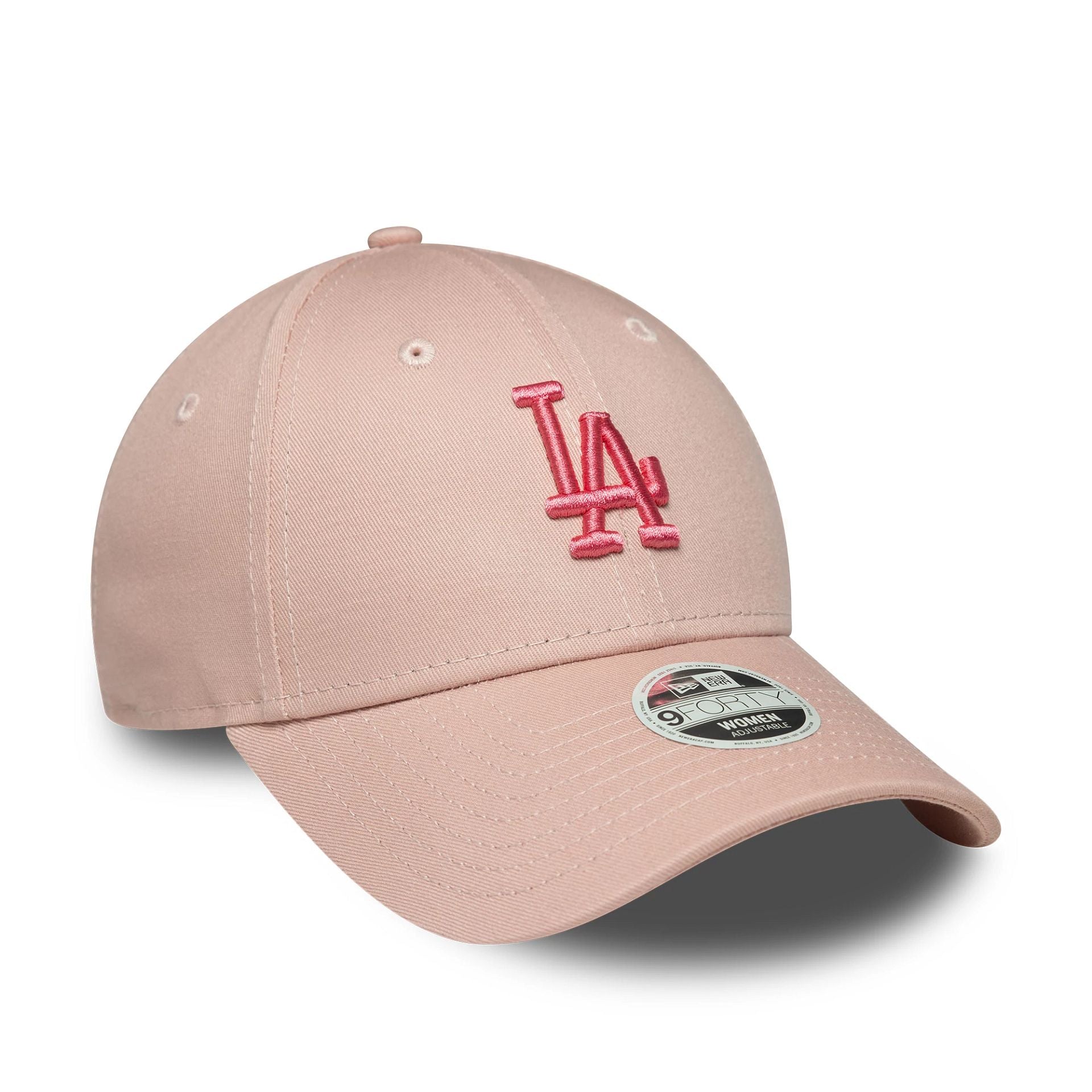 LA Dodgers Womens MLB League Essential Pastel Pink 9FORTY Adjustable Cap