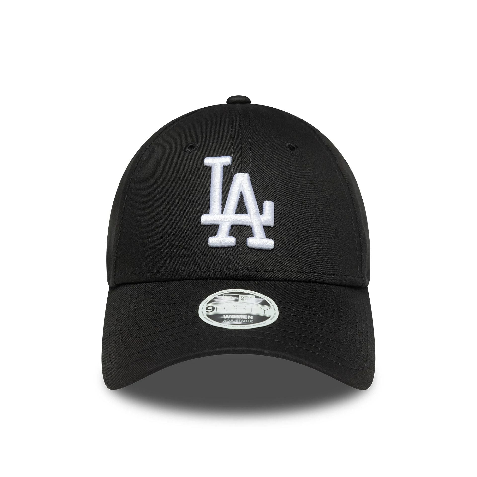 LA Dodgers Womens MLB League Essential Black 9FORTY Adjustable Cap