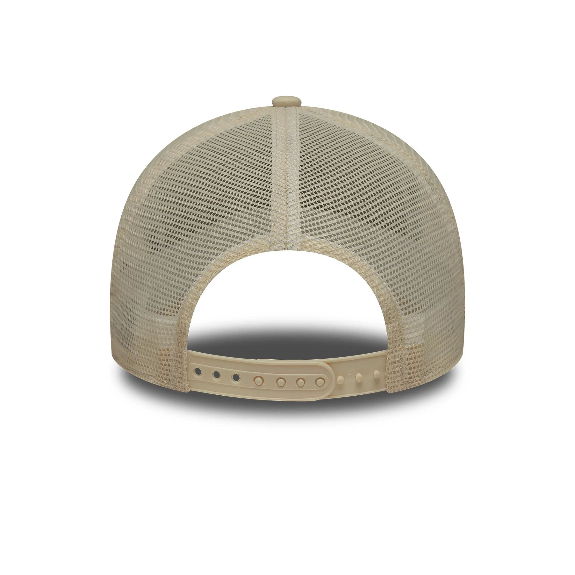 New York Yankees MLB Outline Cream 9FORTY E-Frame Trucker Cap