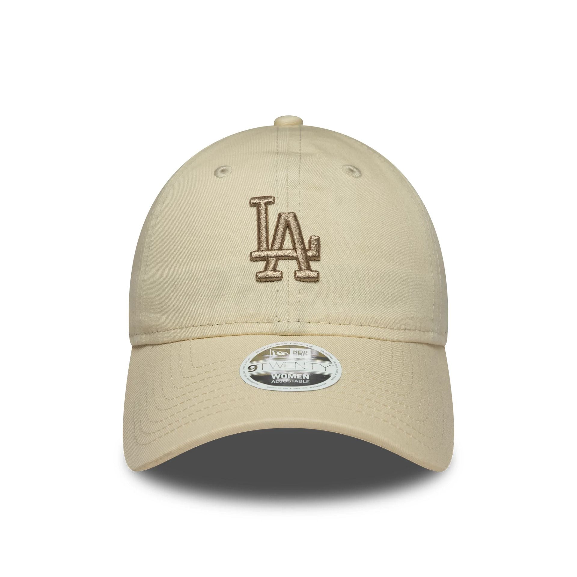 LA Dodgers Womens MLB Midi Light Beige 9TWENTY Cap