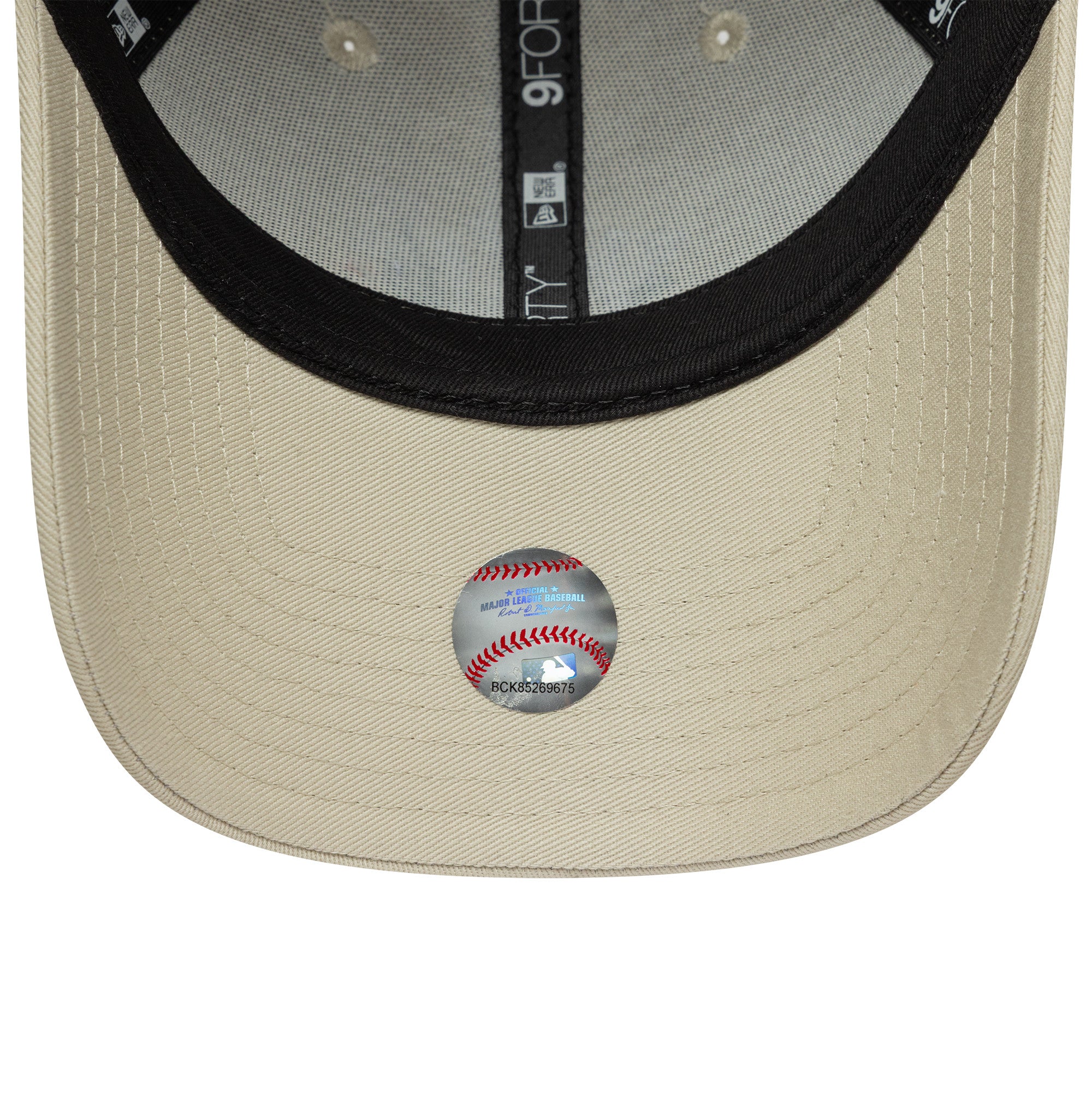 New York Yankees Womens MLB Floral Light Beige 9FORTY Cap