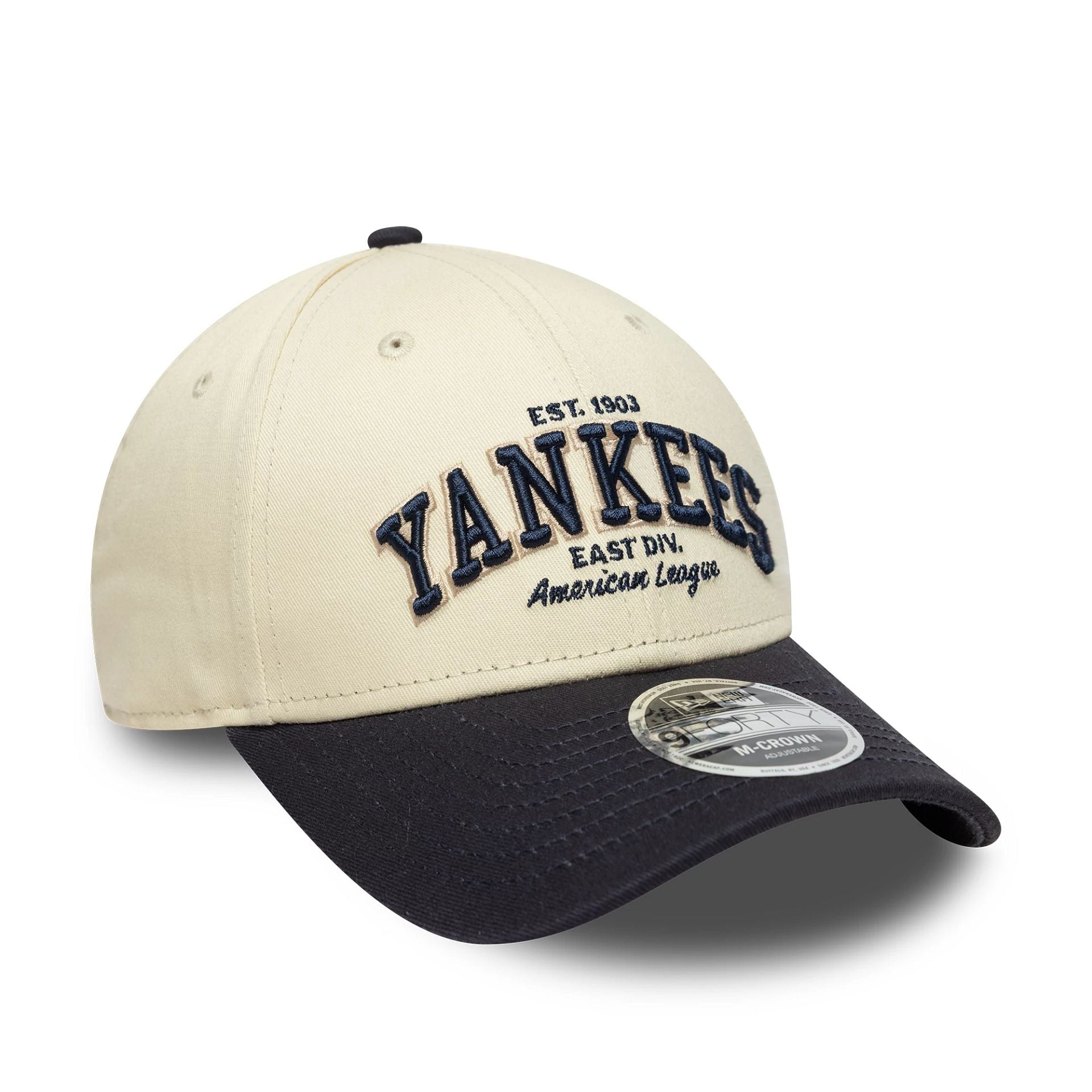 New York Yankees MLB Wordmark Navy 9FORTY M-Crown Cap