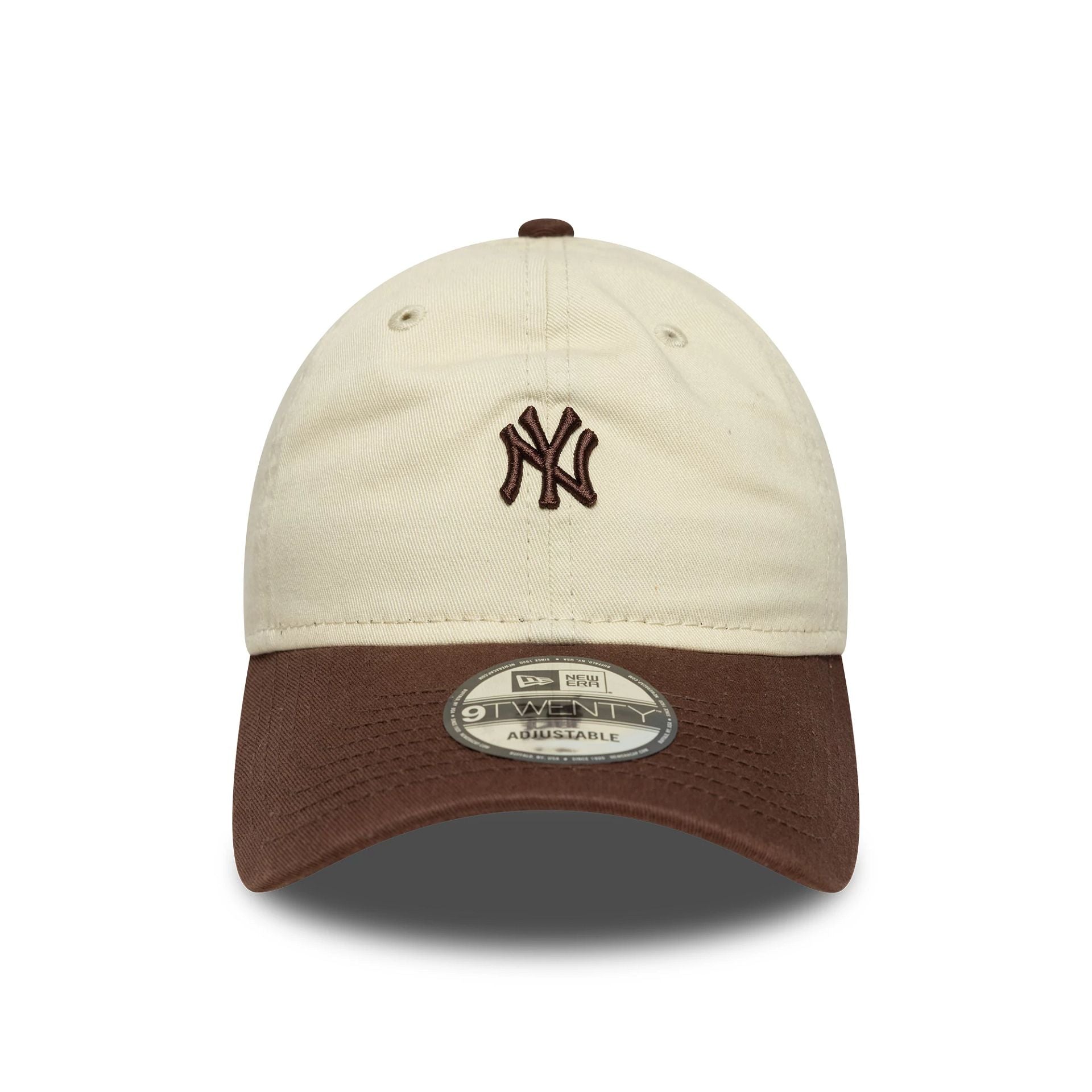 New York Yankees MLB Mini Logo Dark Brown 9TWENTY Cap